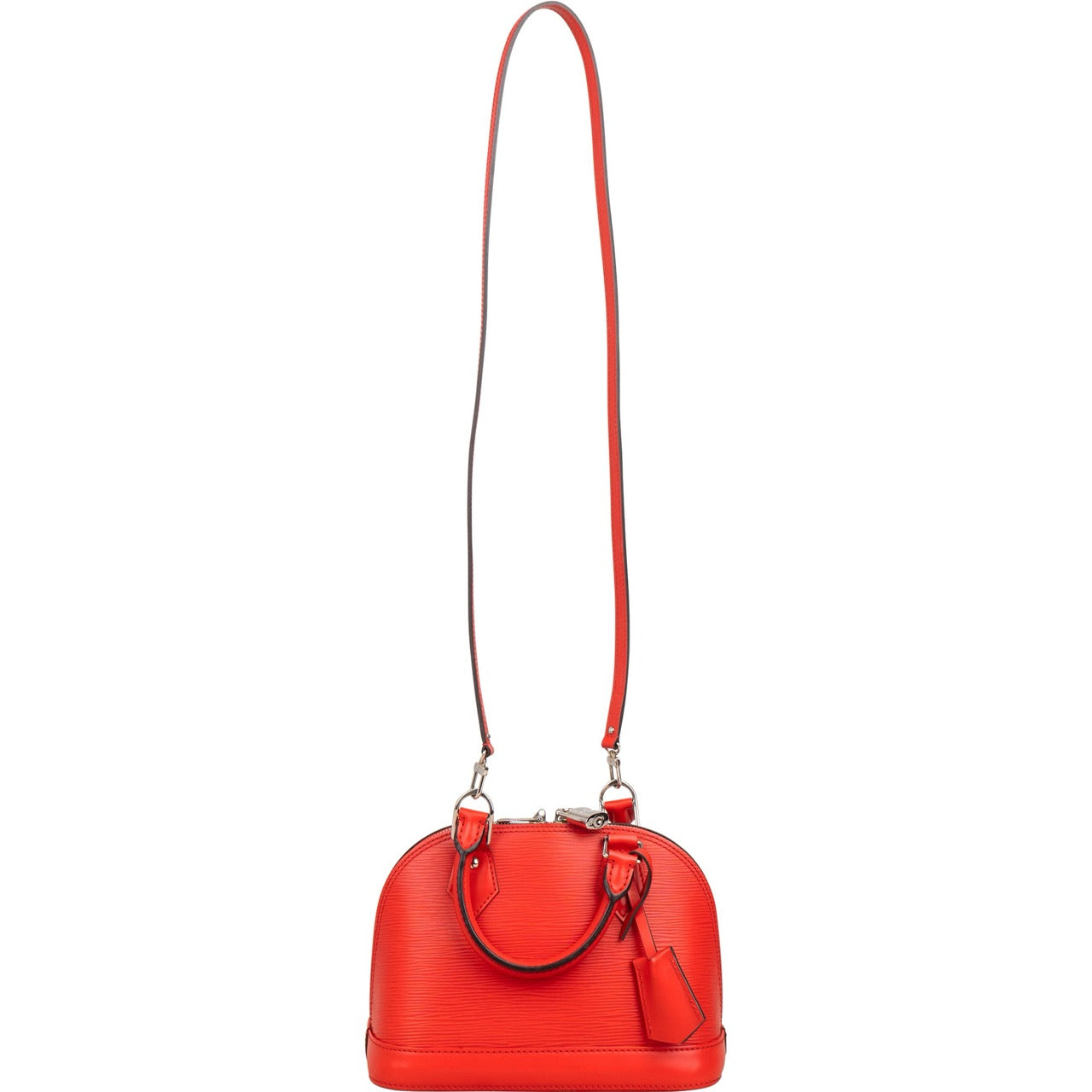 Louis Vuitton Red Epi Leather Alma BB Crossbody Bag