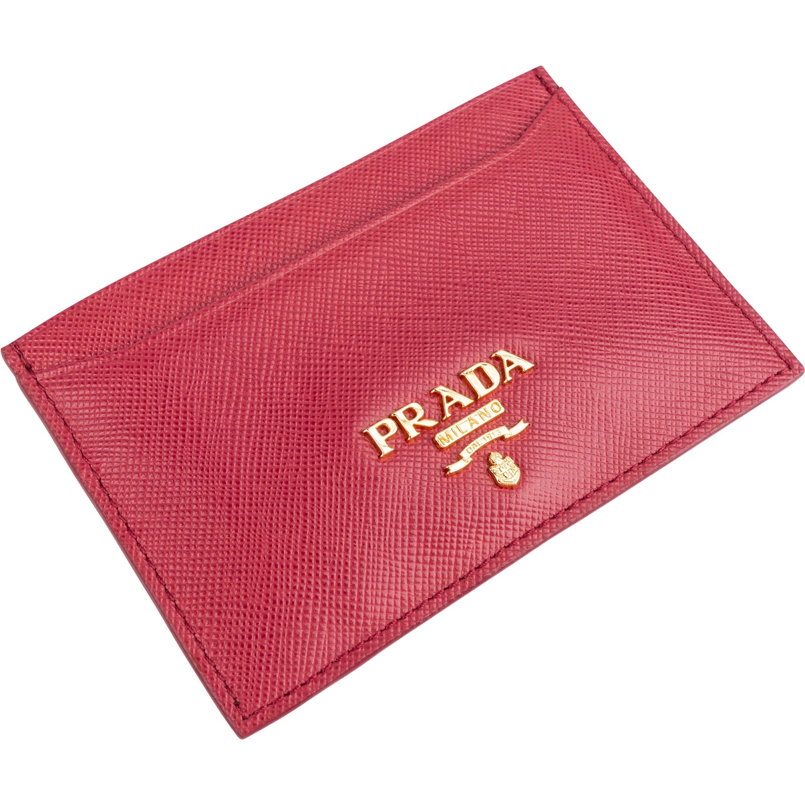 Prada - rotes Kartenetui