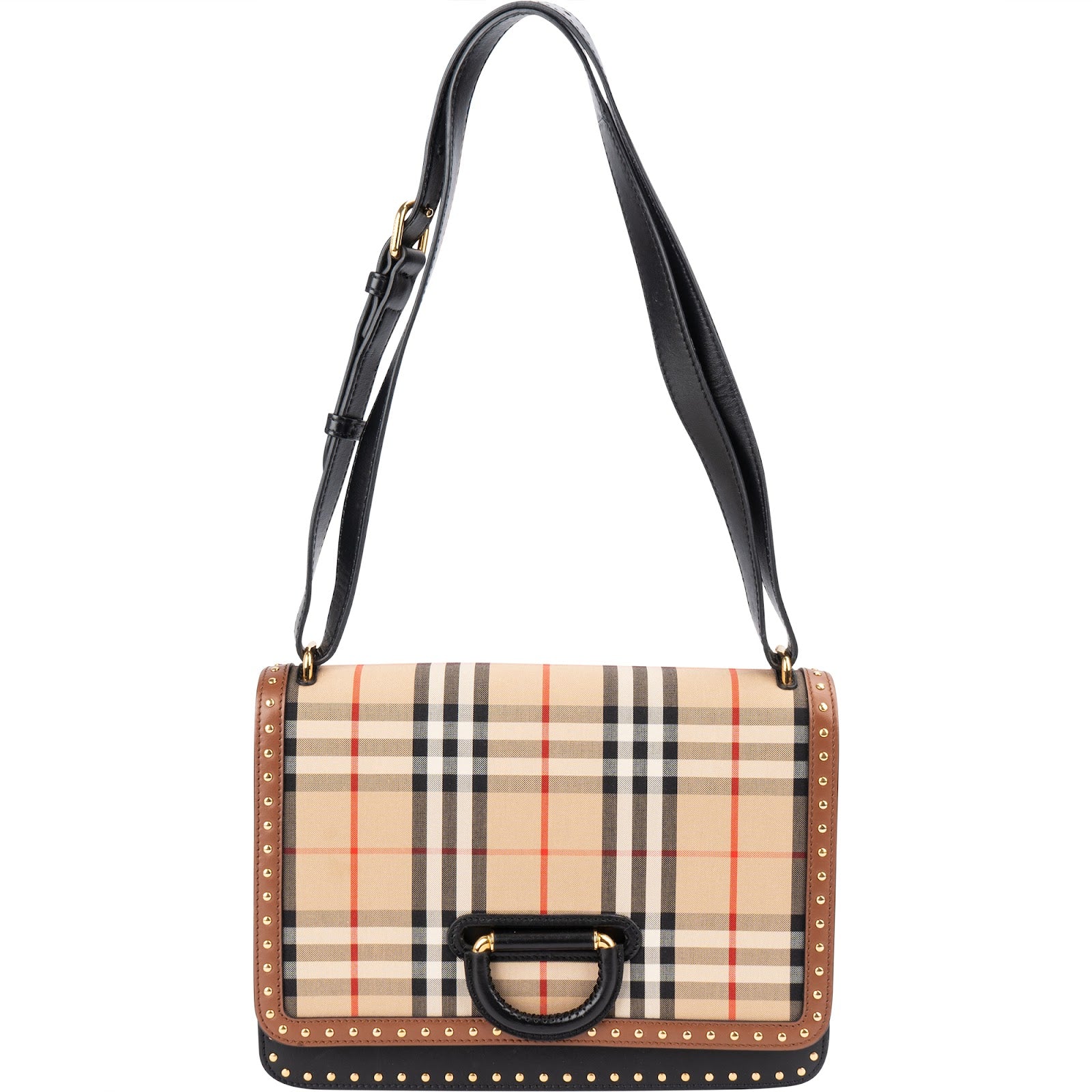 Burberry – Studded D-ring crossbody bag