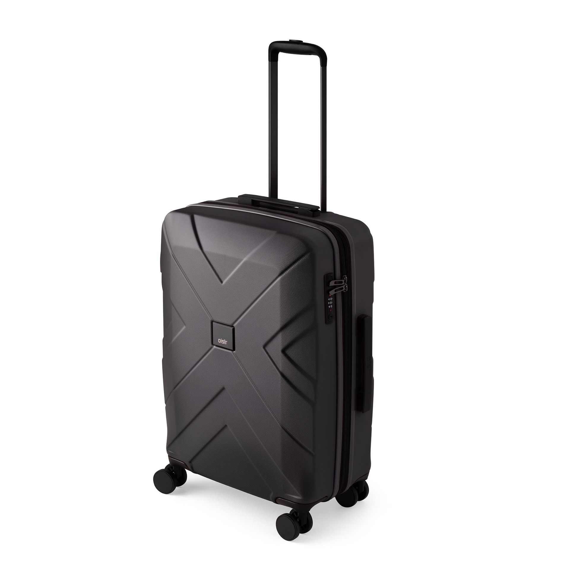 NAPOLI Trolley M (64 cm) erweiterbar - black