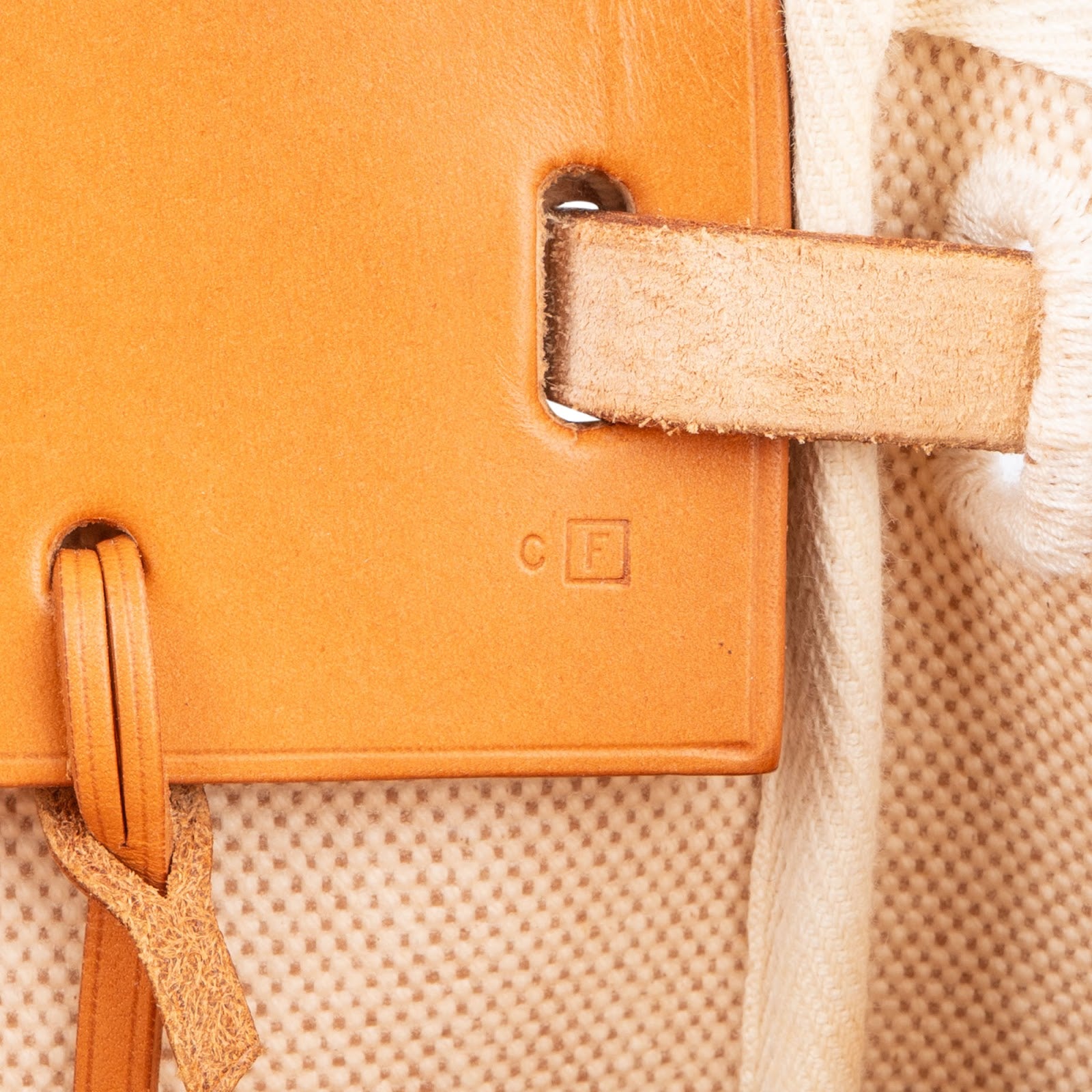 Hermès Classic Cotton Cabbas MM Tote 40 Herbag Handbag