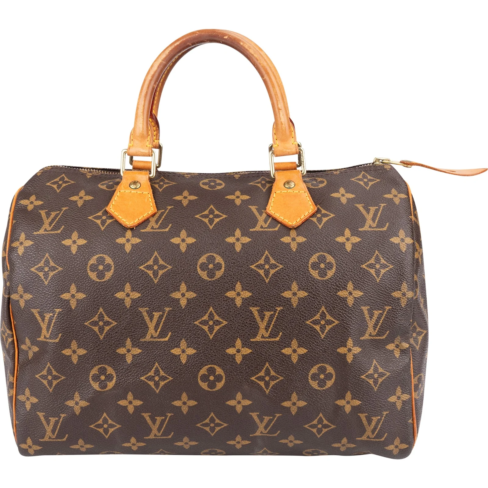 Louis Vuitton Canvas Monogram Speedy 30 Boston Bag