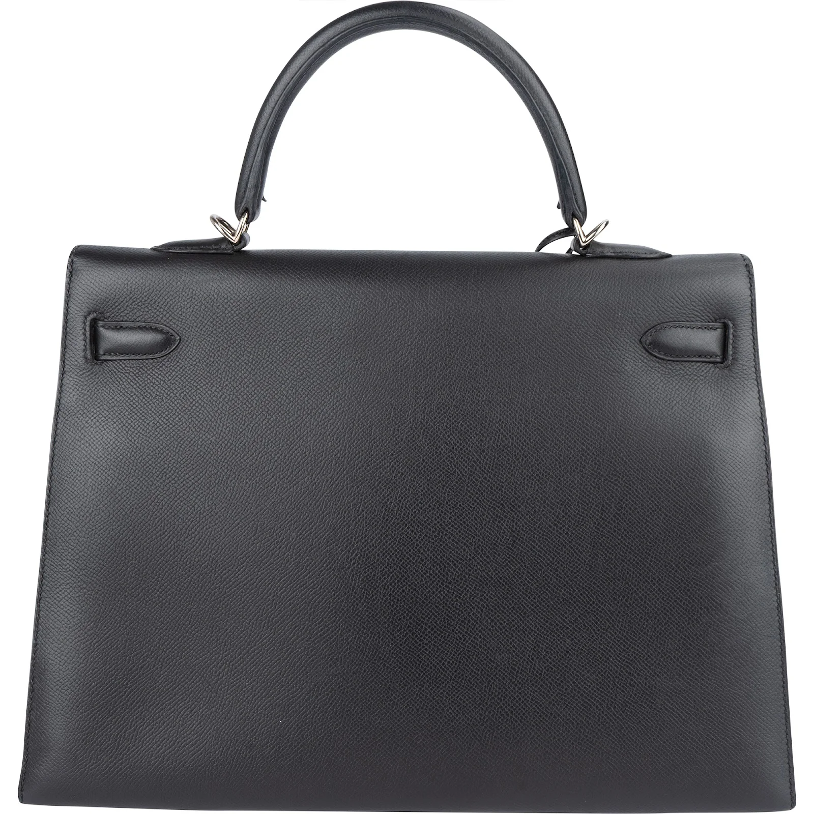 Hermès Noir Epsom Leather Sellier Kelly 35 Handbag