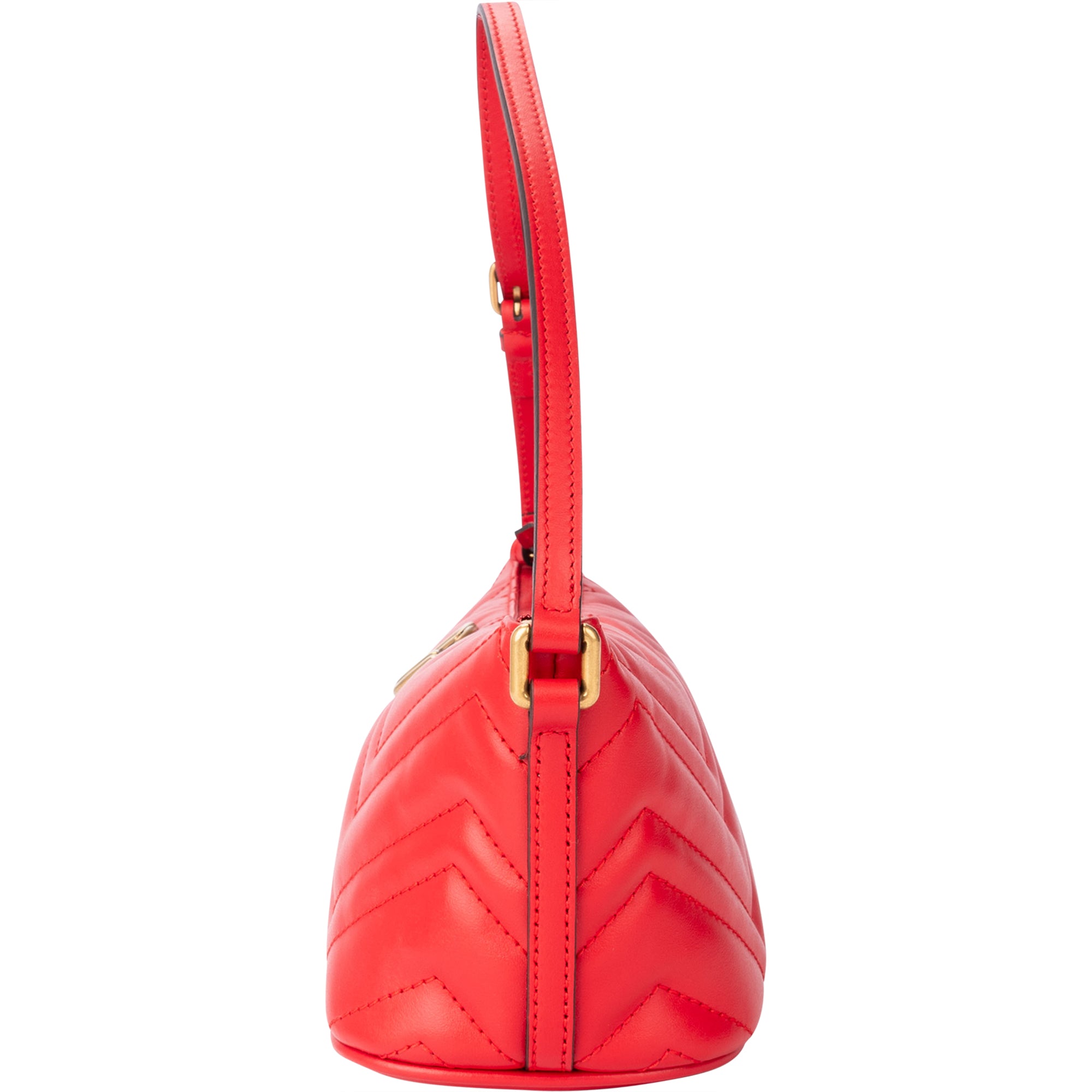 Sac à bandoulière GUCCI Rosso en cuir Marmont
