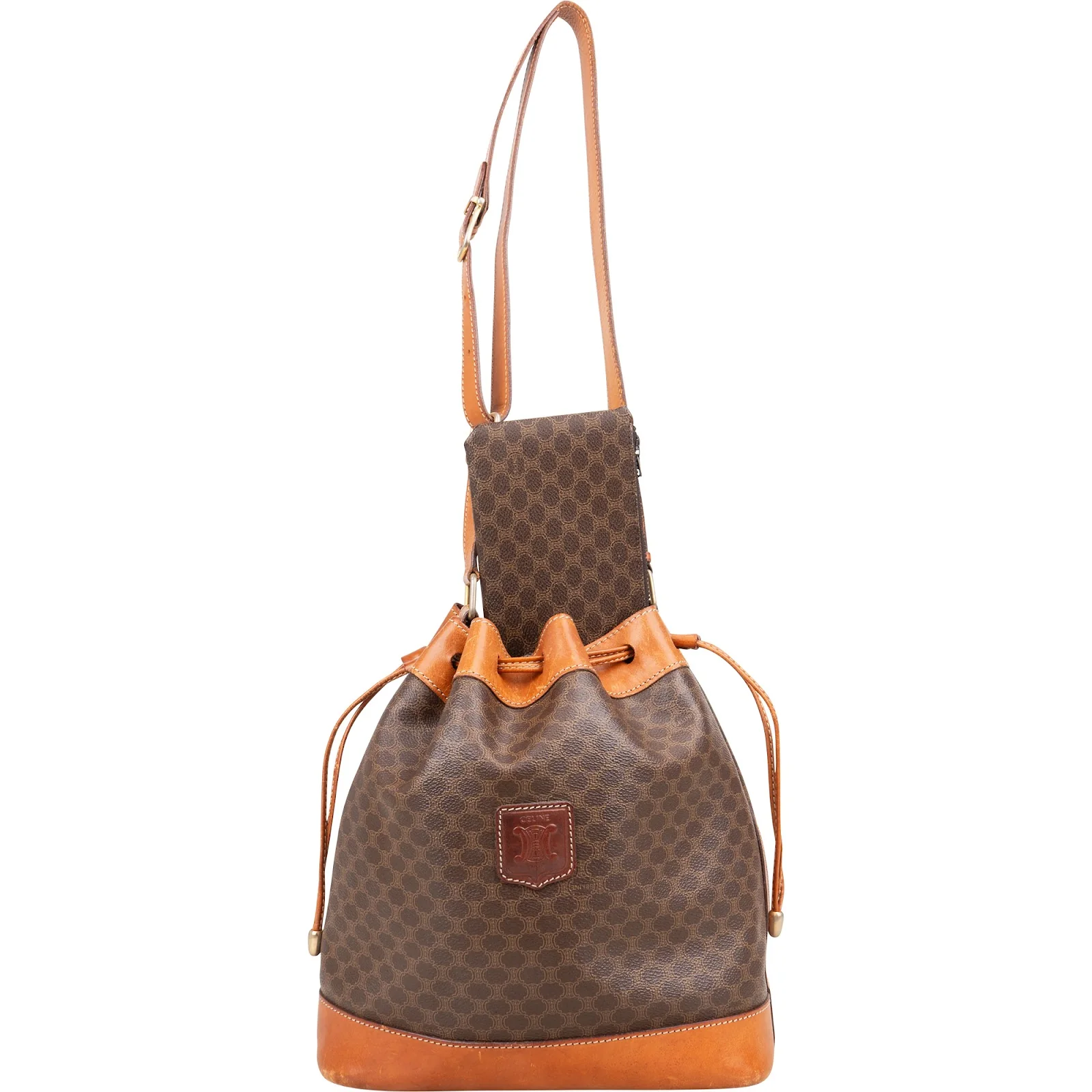 Celine Macadam Monogram Bucket Umhängetasche