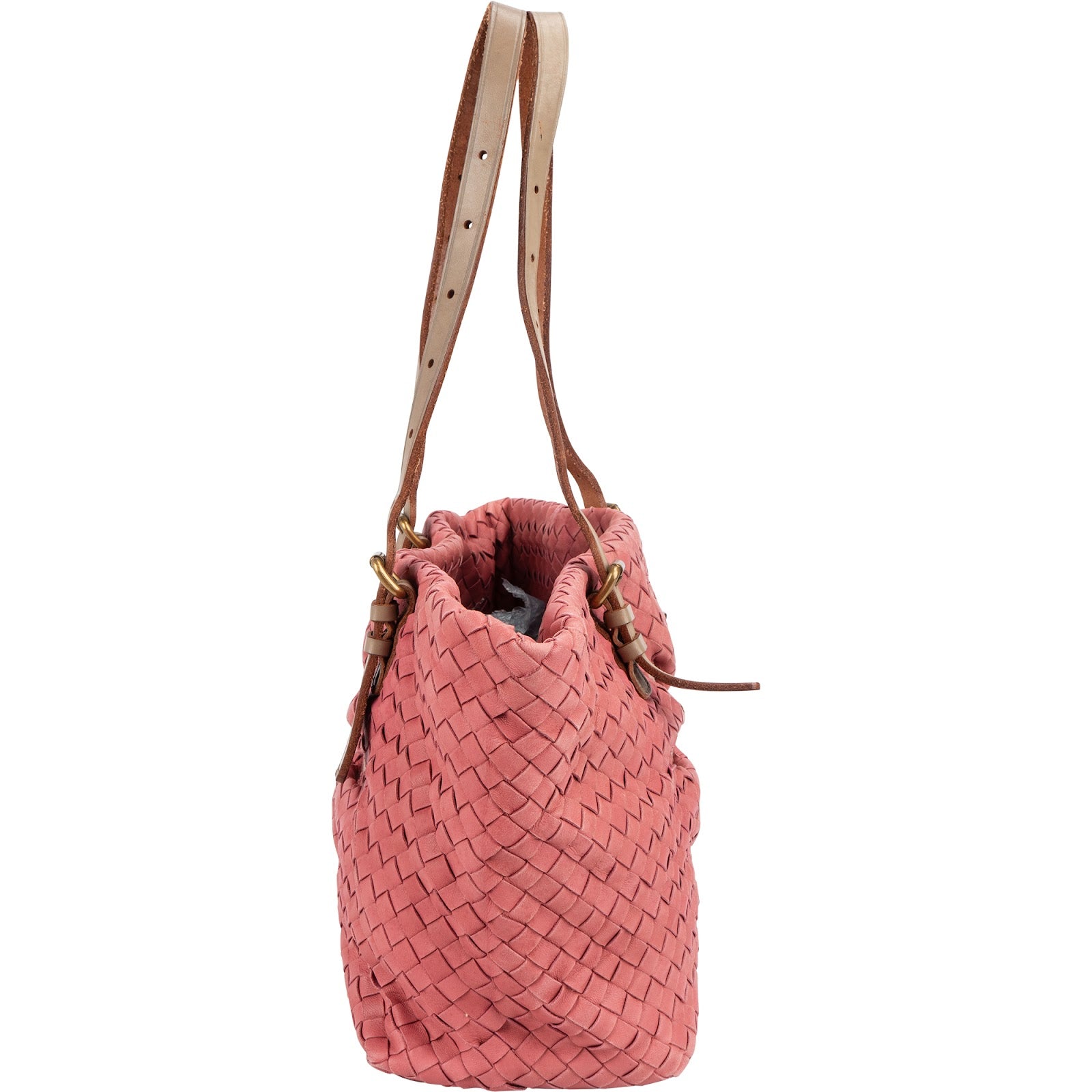 Sac à bandoulière Bottega Veneta en cuir Intrecciato, motif « Marquise Flower »