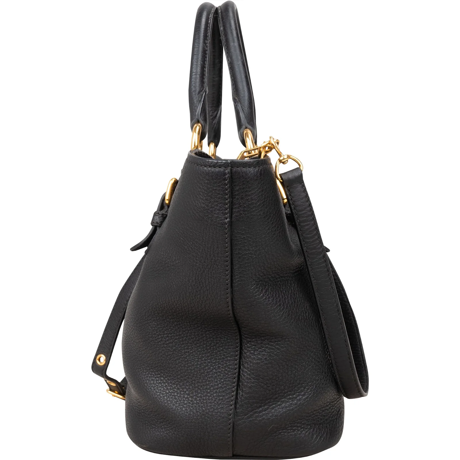 Miu Miu Vitello Daino Leather Small Handbag