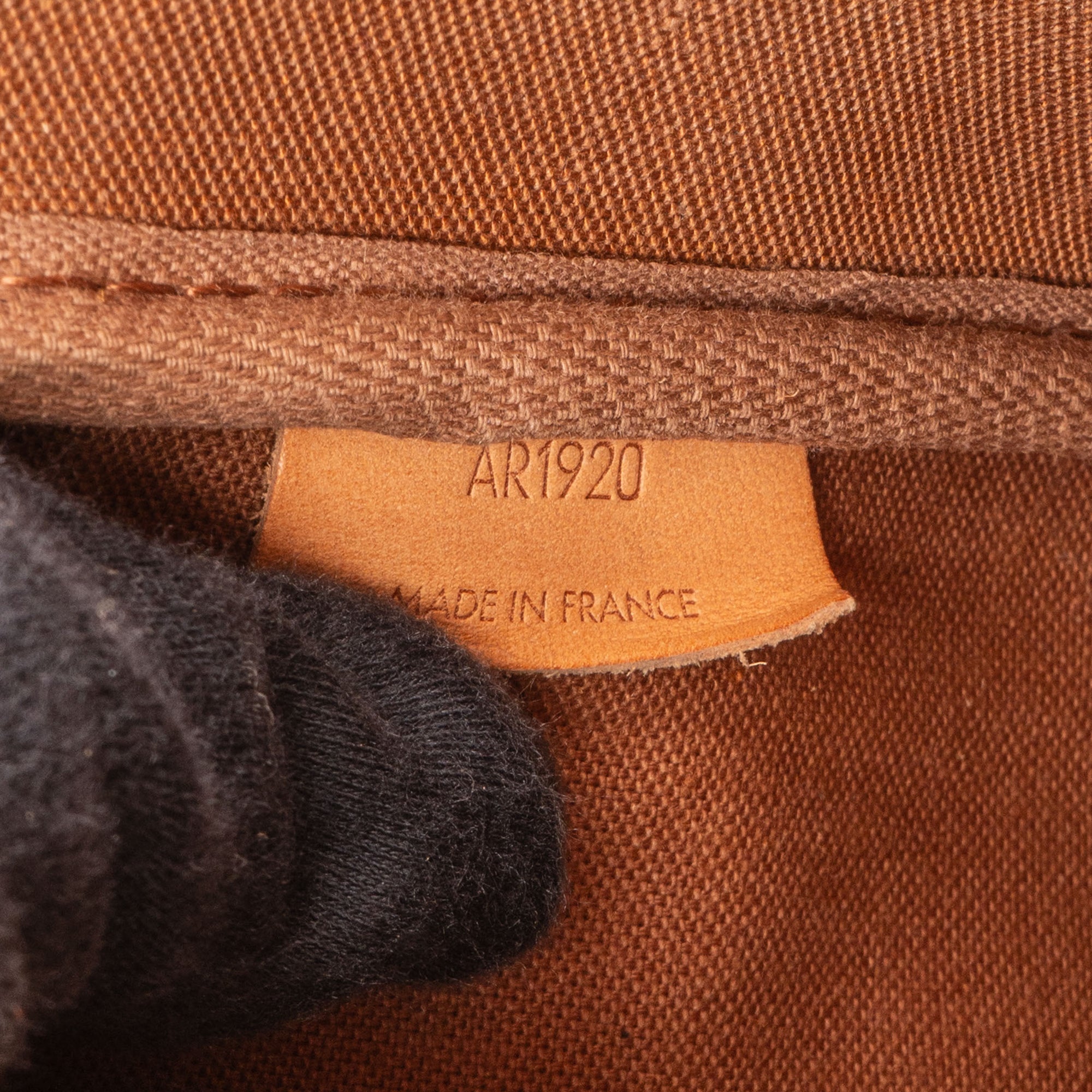 Louis Vuitton Canvas Monogram Gibeciere MM Crossbody Bag