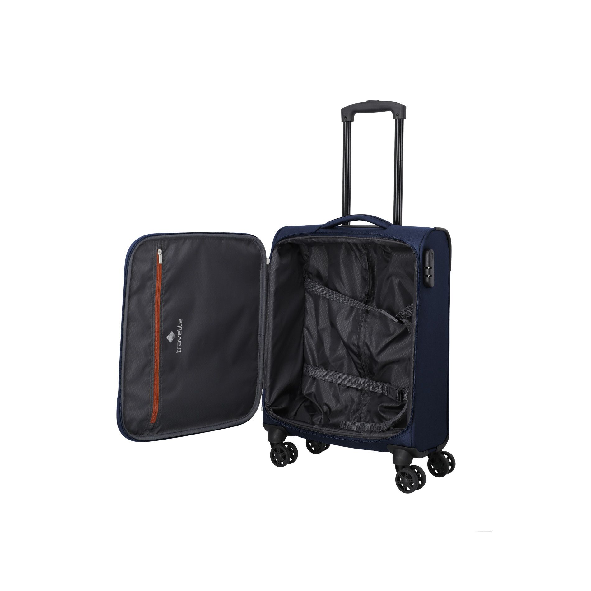 PRIEGO 3-tlg. Trolleyset L/M/S - Navy