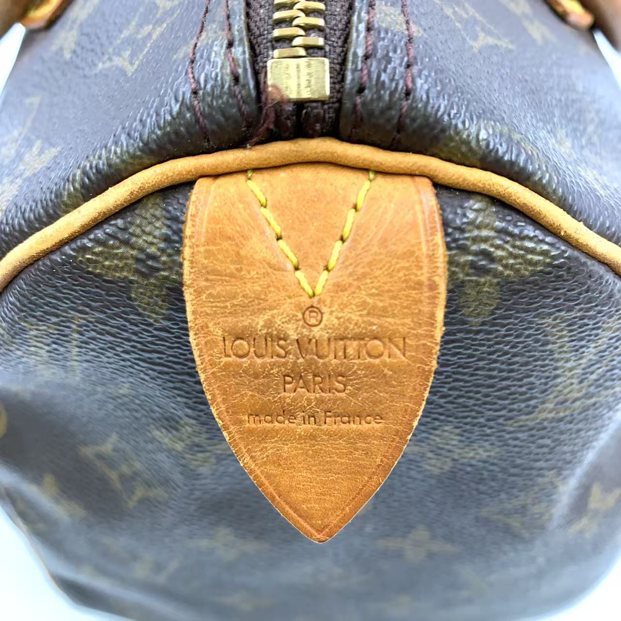 Louis Vuitton  Speedy 30  Monogram Boston Bag