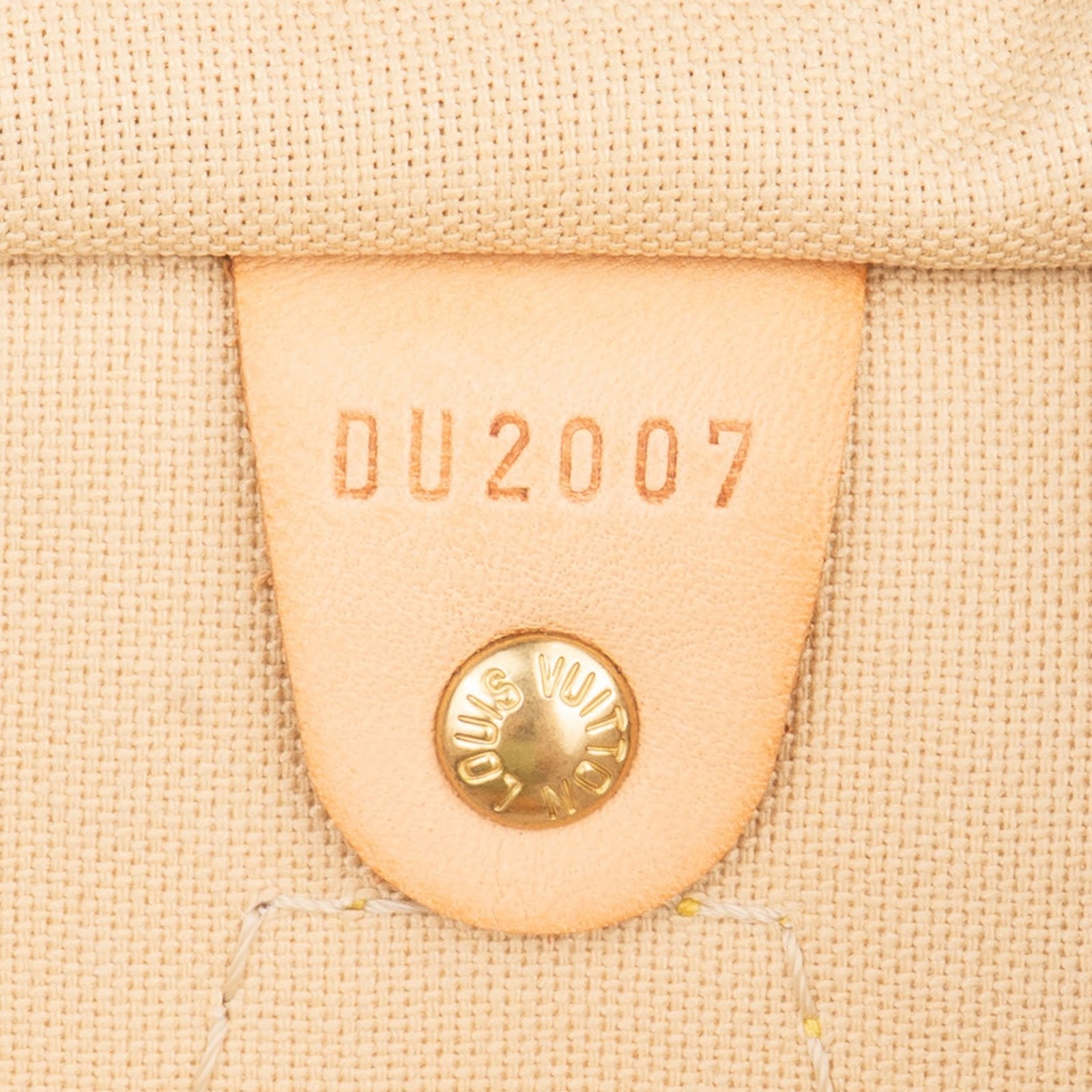 Louis Vuitton Monogram Damier Azur Speedy 30 Boston Bag