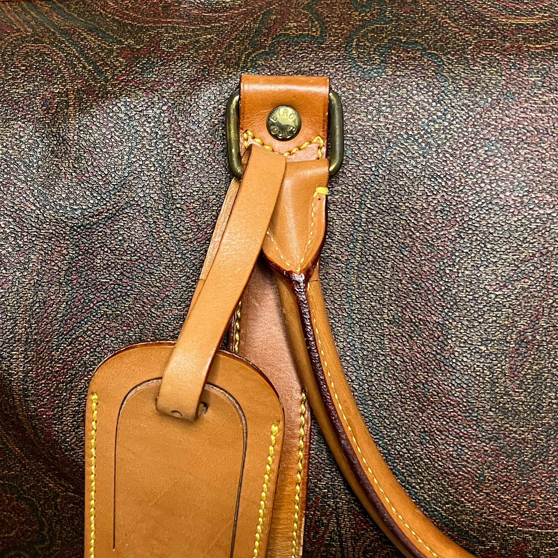 Etro Paisley Boston Bag