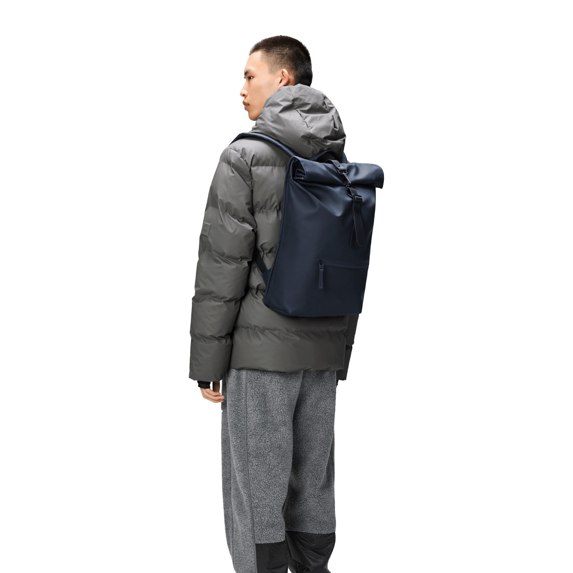 Rolltop Rucksack W3 - Navy