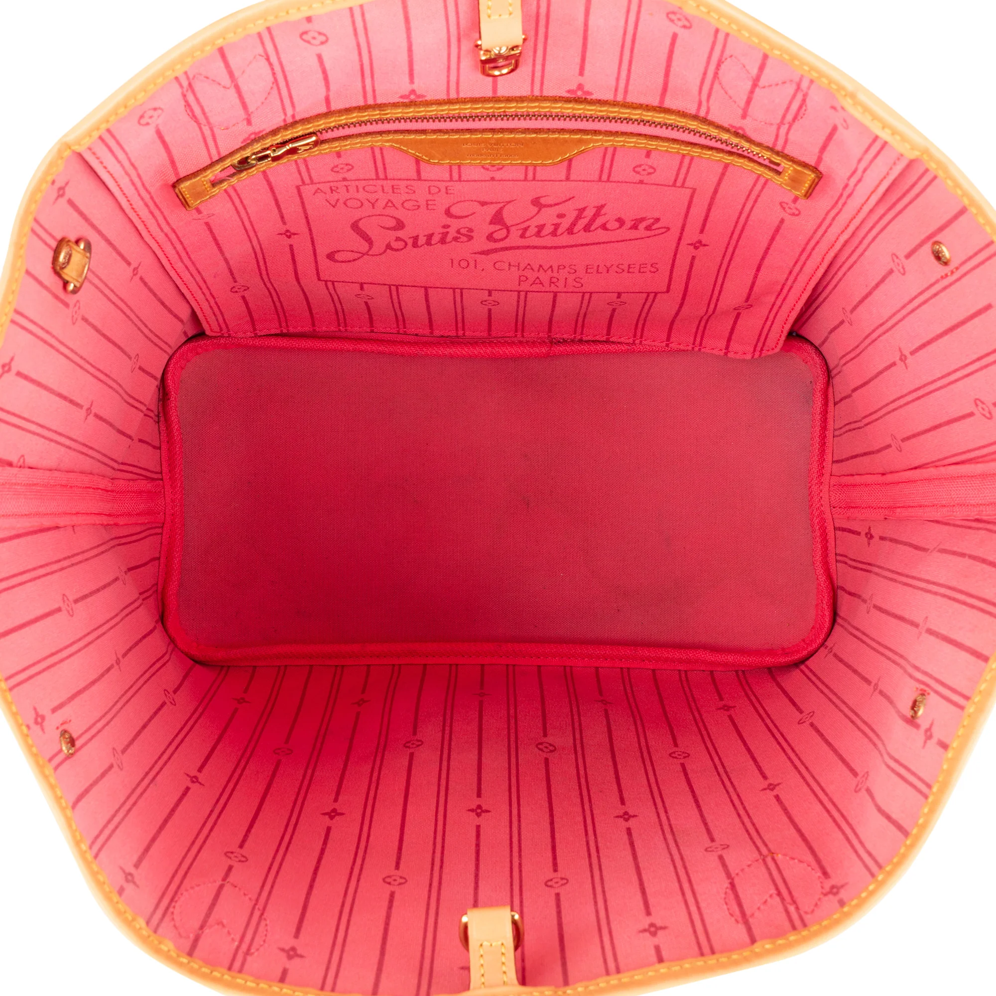 Louis Vuitton Canvas Monogram Limited Roses Neverfull MM Shopper