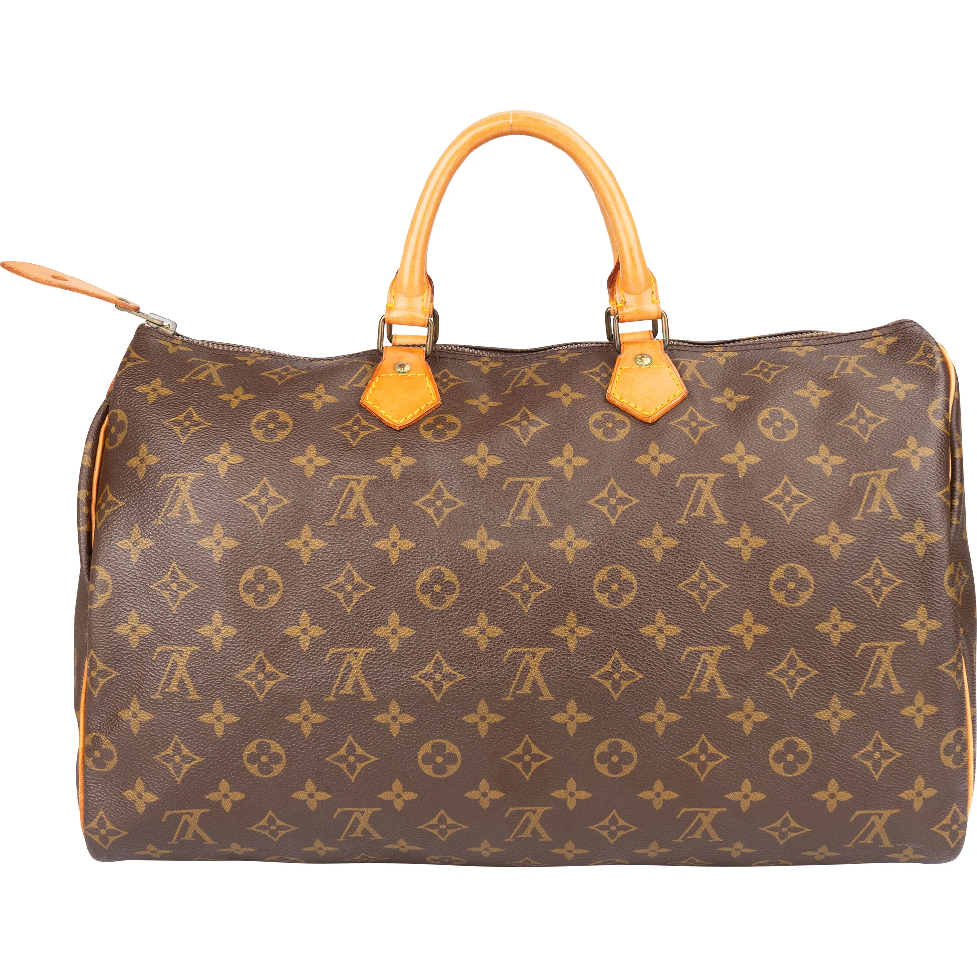 Louis Vuitton Canvas Monogram Speedy 40 Boston Bag