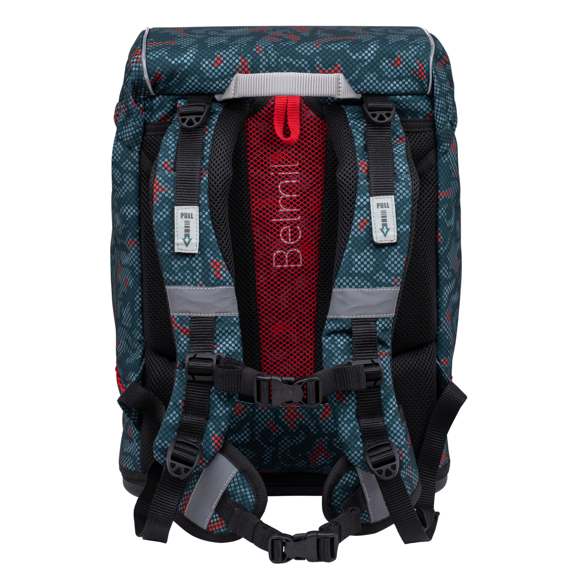 Motion ergonomisches Schulranzenset 5tlg. - "Red Dots"