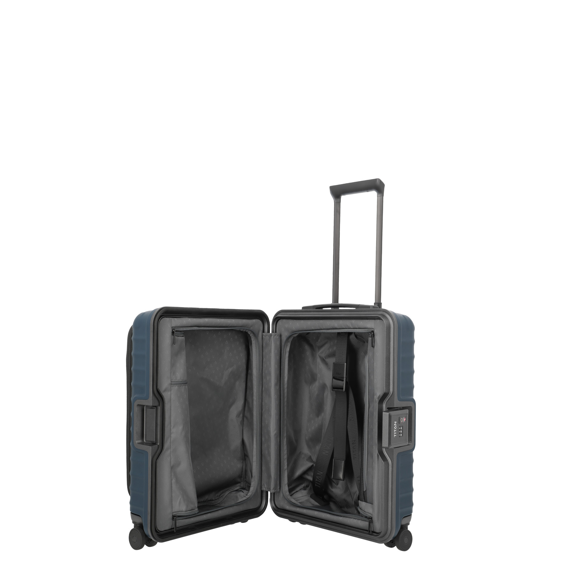 OVERSEAS Handgepäck S mit Vortasche (55 cm) - Midnight blue