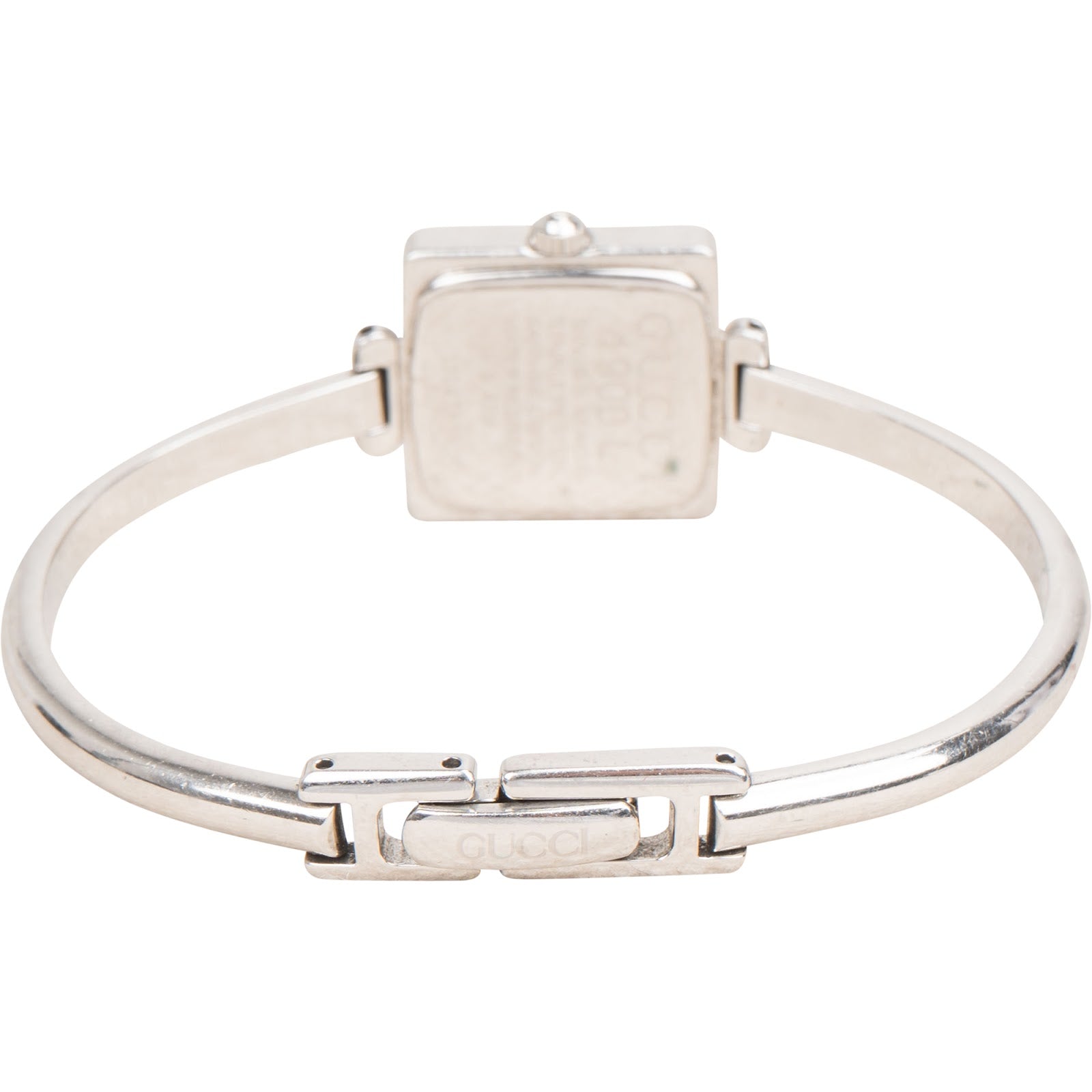 Gucci Silver Tone 1900L Bangle Damenuhr