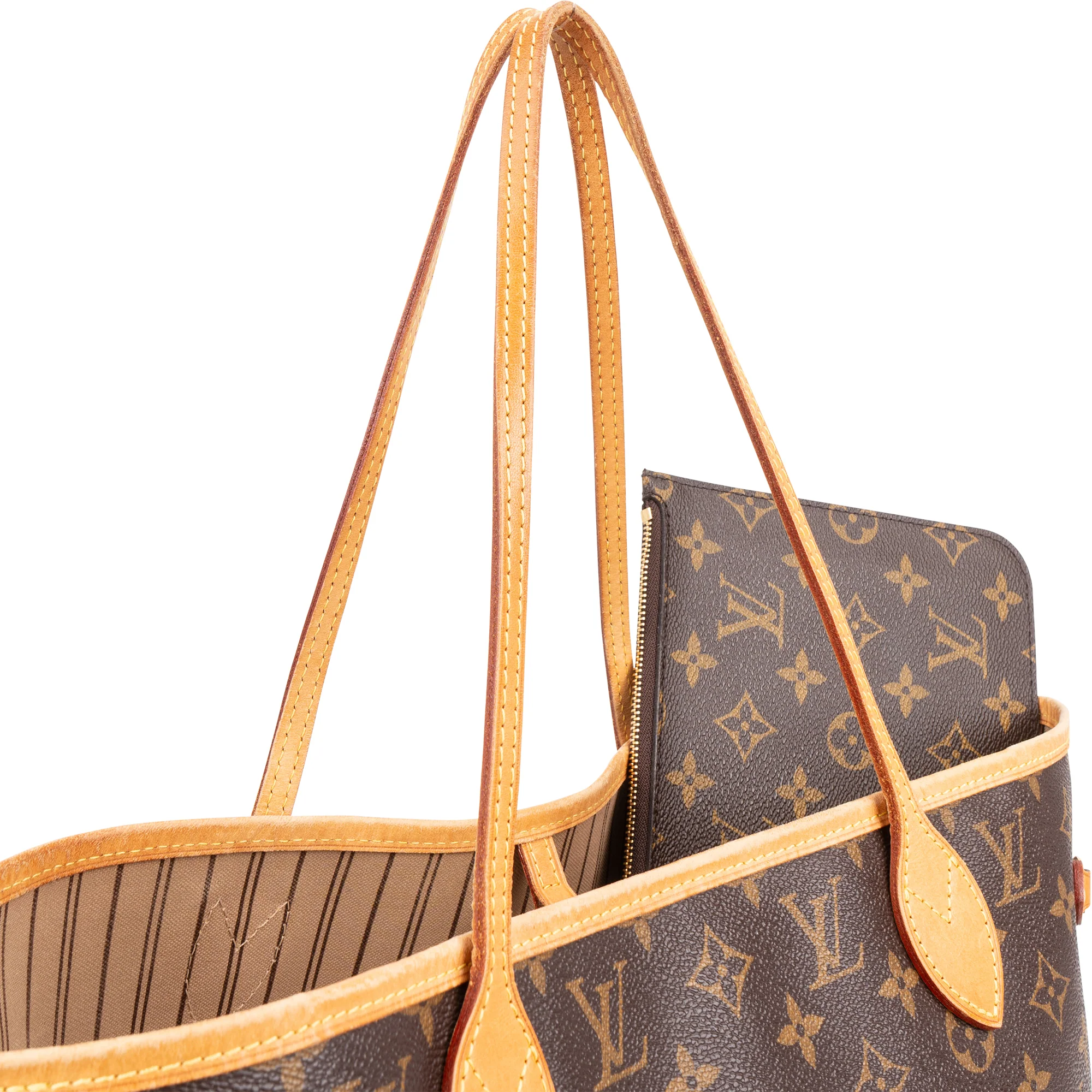 Louis Vuitton Monogram Canvas Neverfull MM Shopper Shoulder Bag