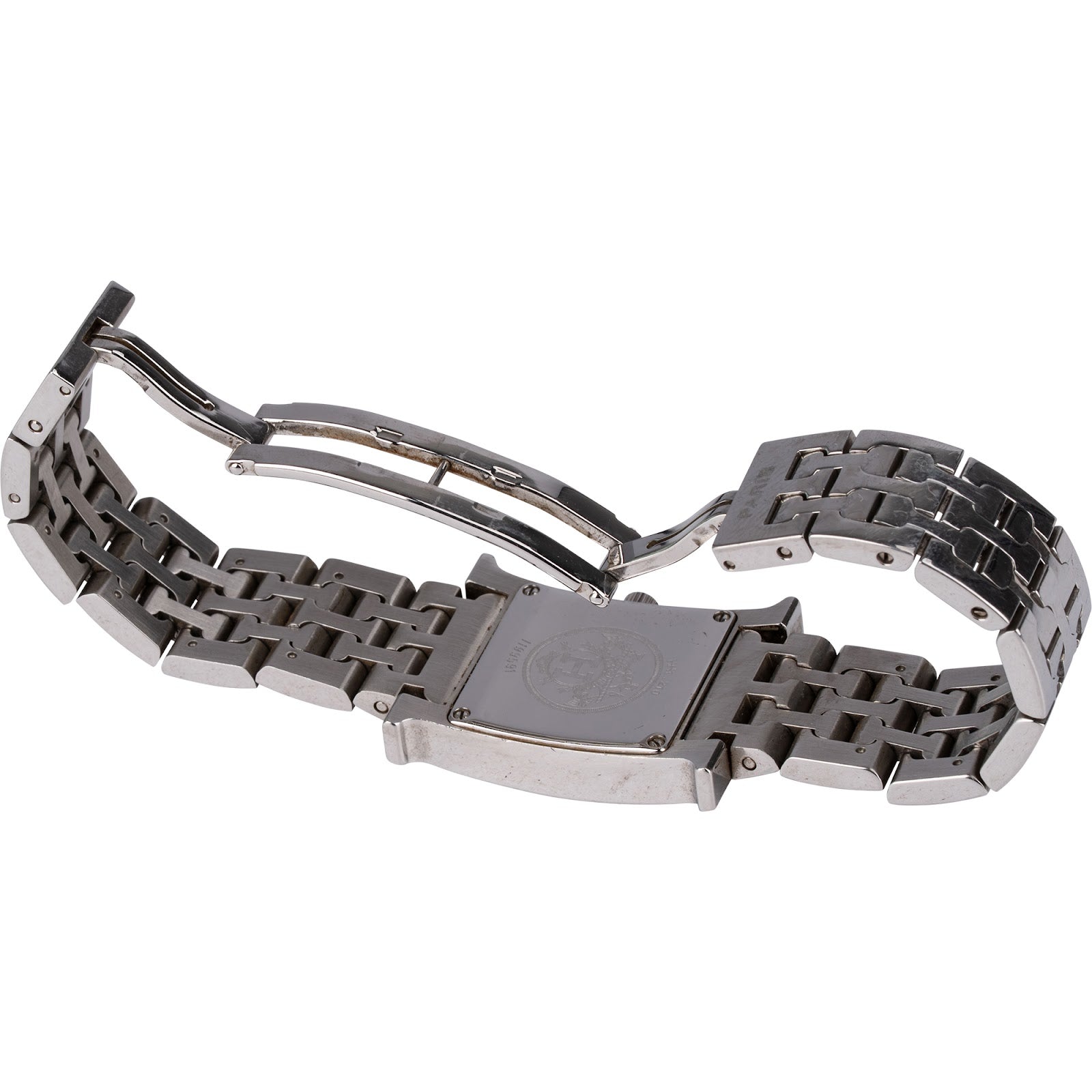 Hermès Silver Tone Heure H HH1.210 Damenuhr
