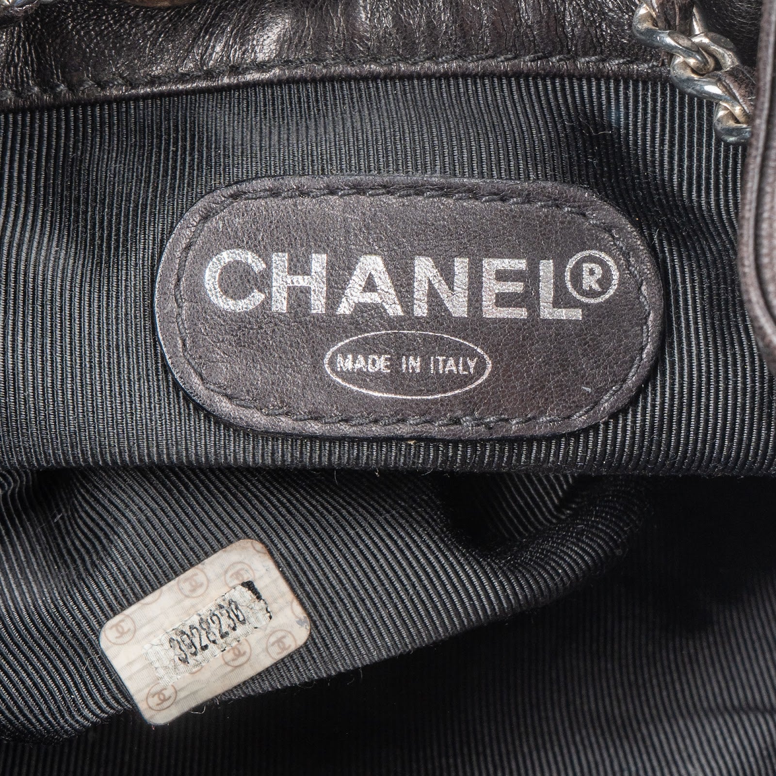 Chanel 22 Lambskin CC Small Drawstring Backpack