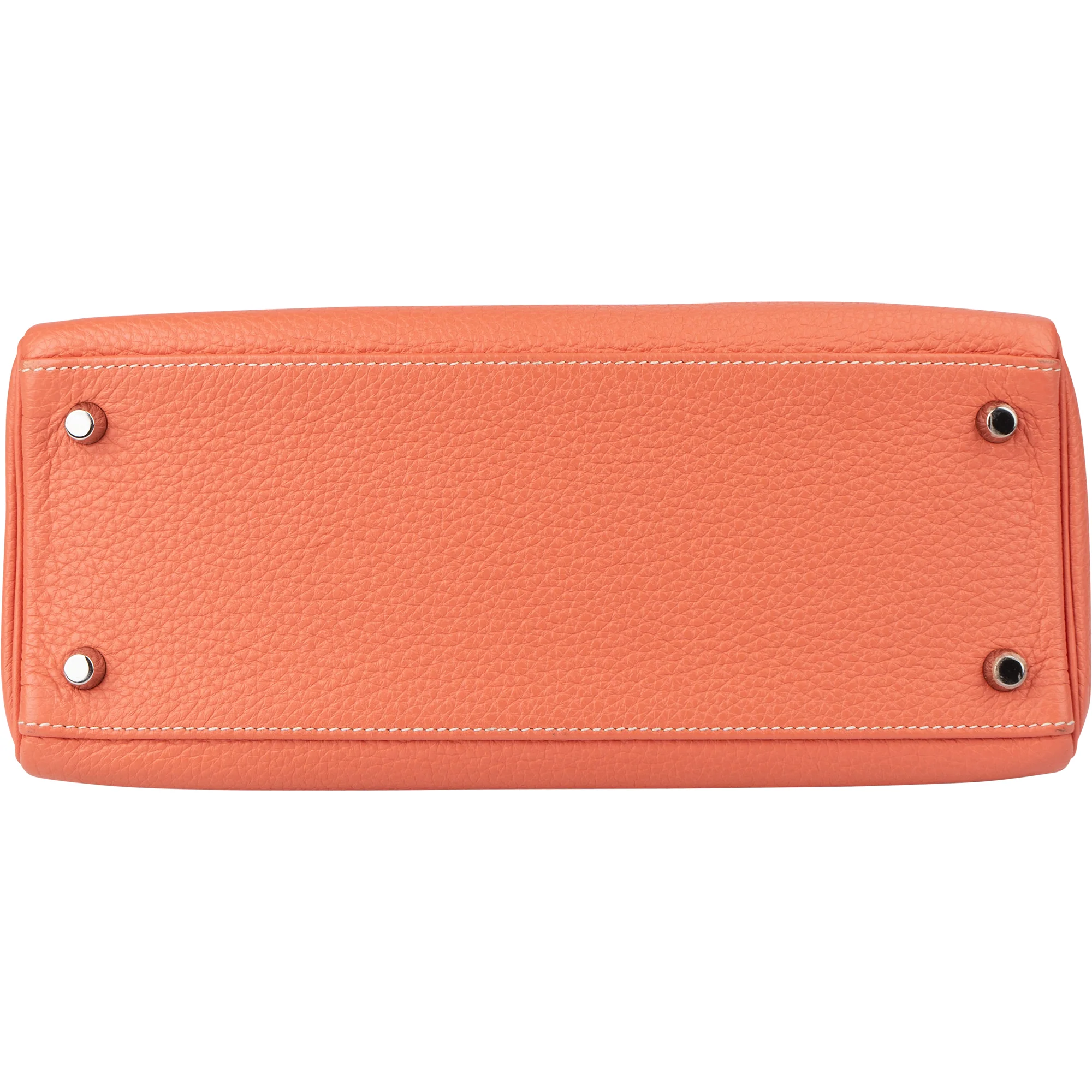 Hermès Crevette Taurillon Clemence Kelly 28 Retourne Handbag