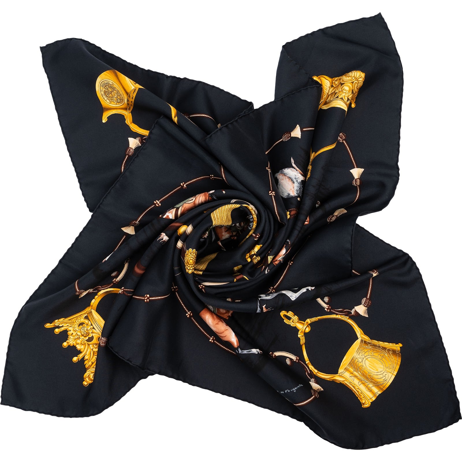 Hermès Pampa Carré Silk 90 Tuch