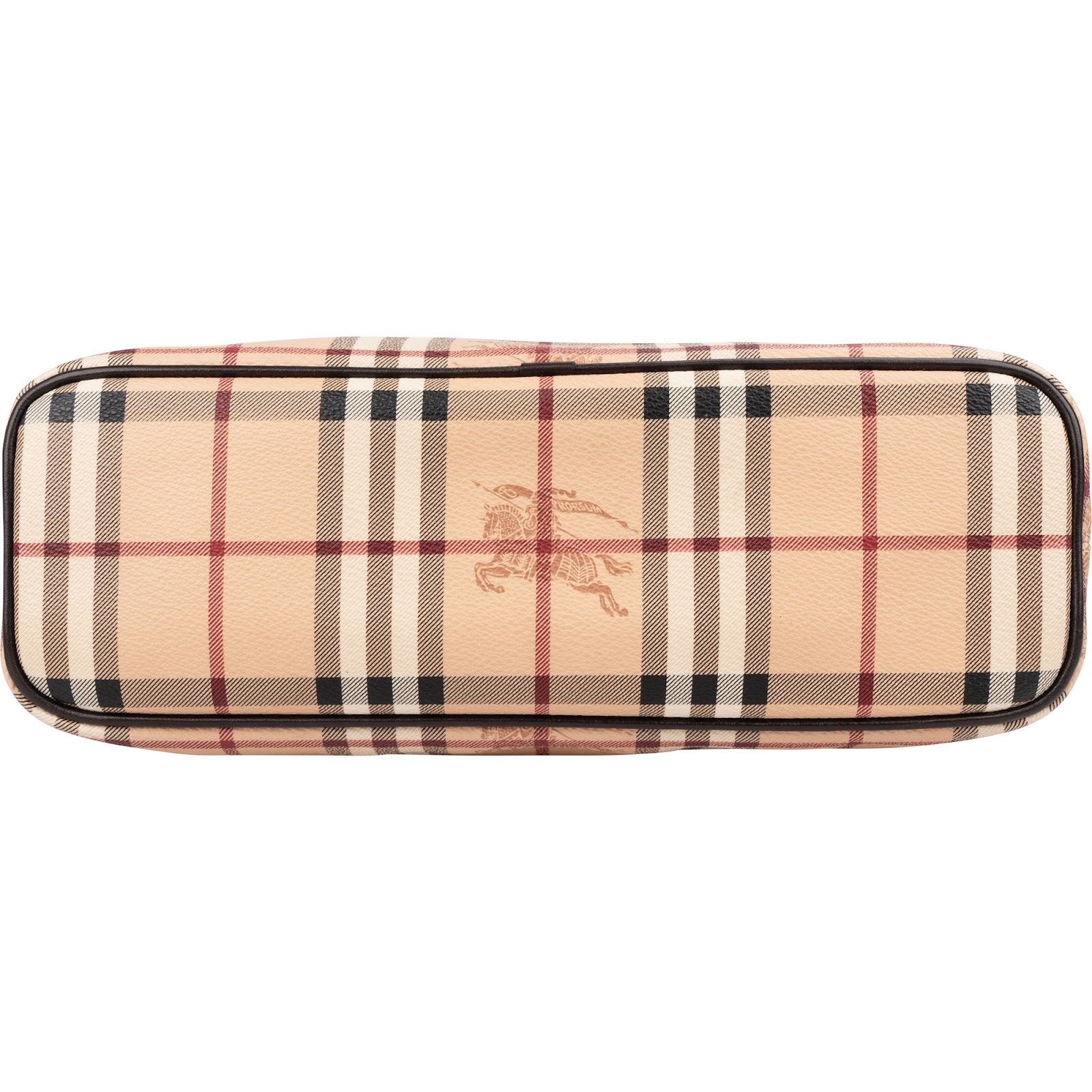 Burberry Nova-Check Monogram Tote Handbag