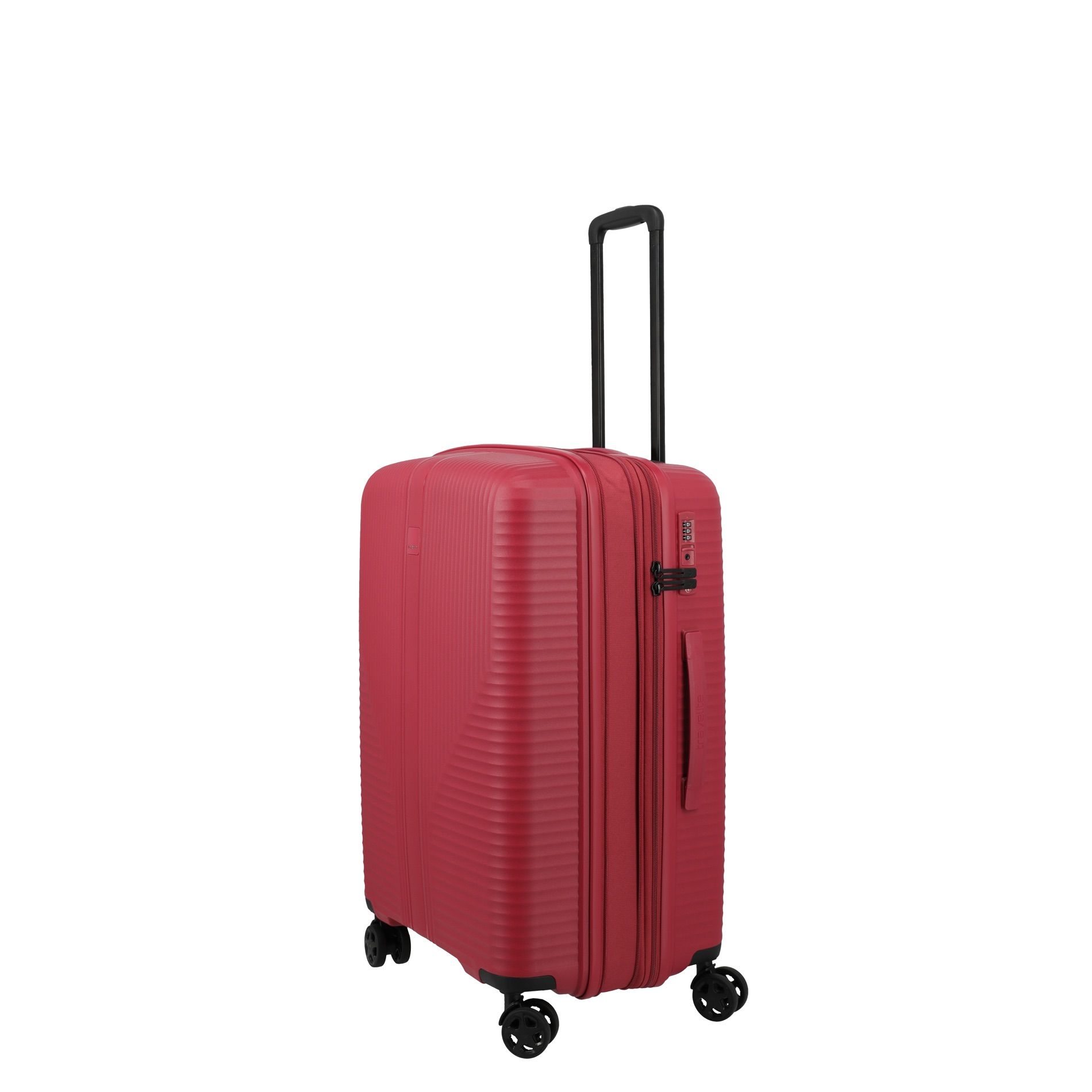 AIR STRIPE Trolley M (66 cm) erweiterbar - Red