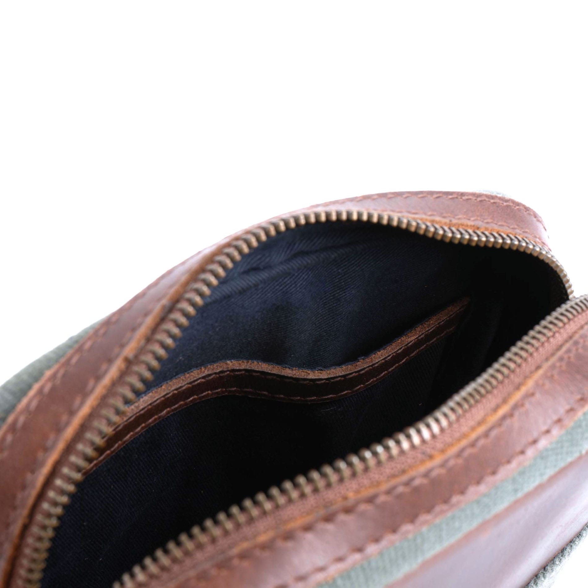 Crossbody Bag Runner Canvas - GREEN/BLU