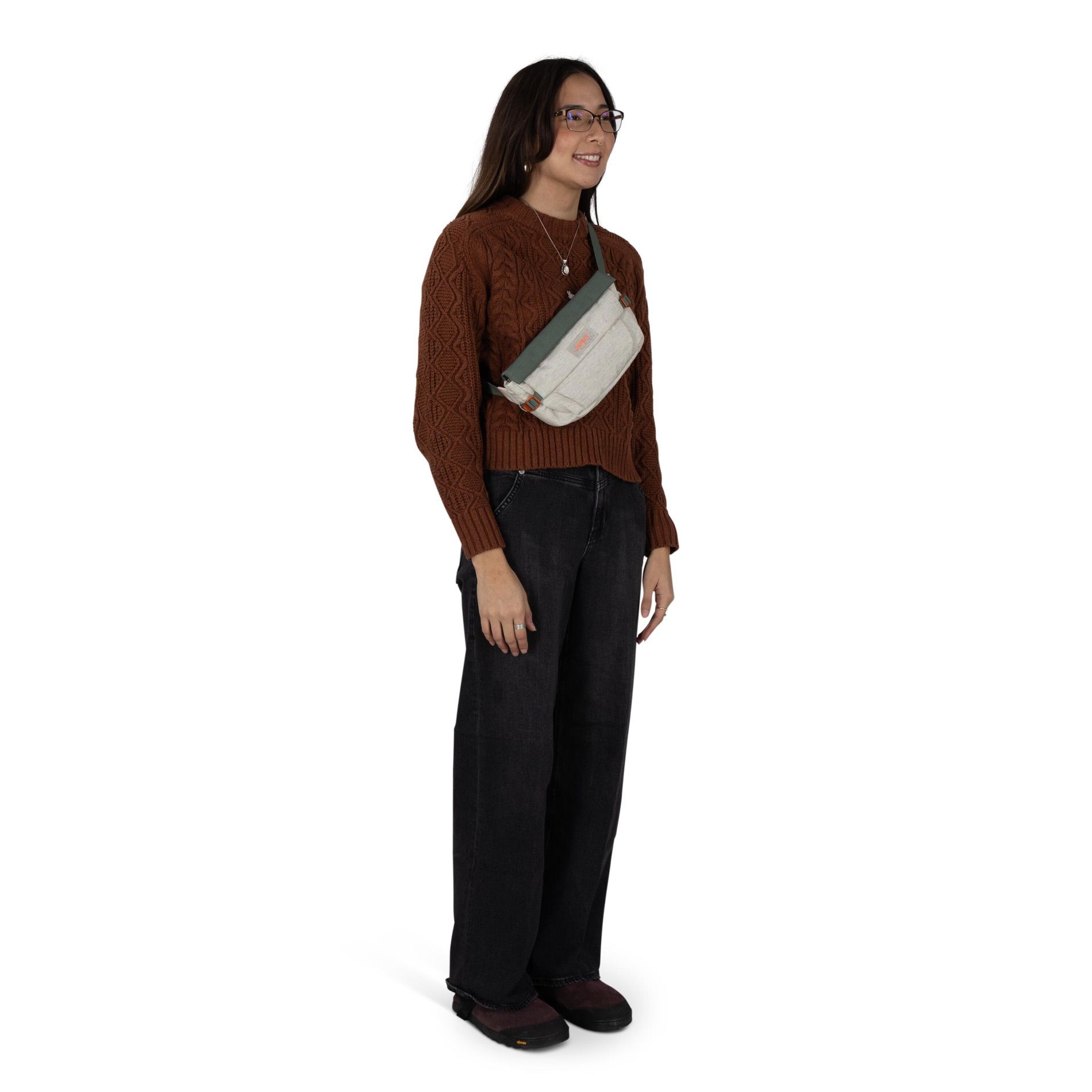 Arcane Hip Bag - Earth Moon Beige-Pine Leaf