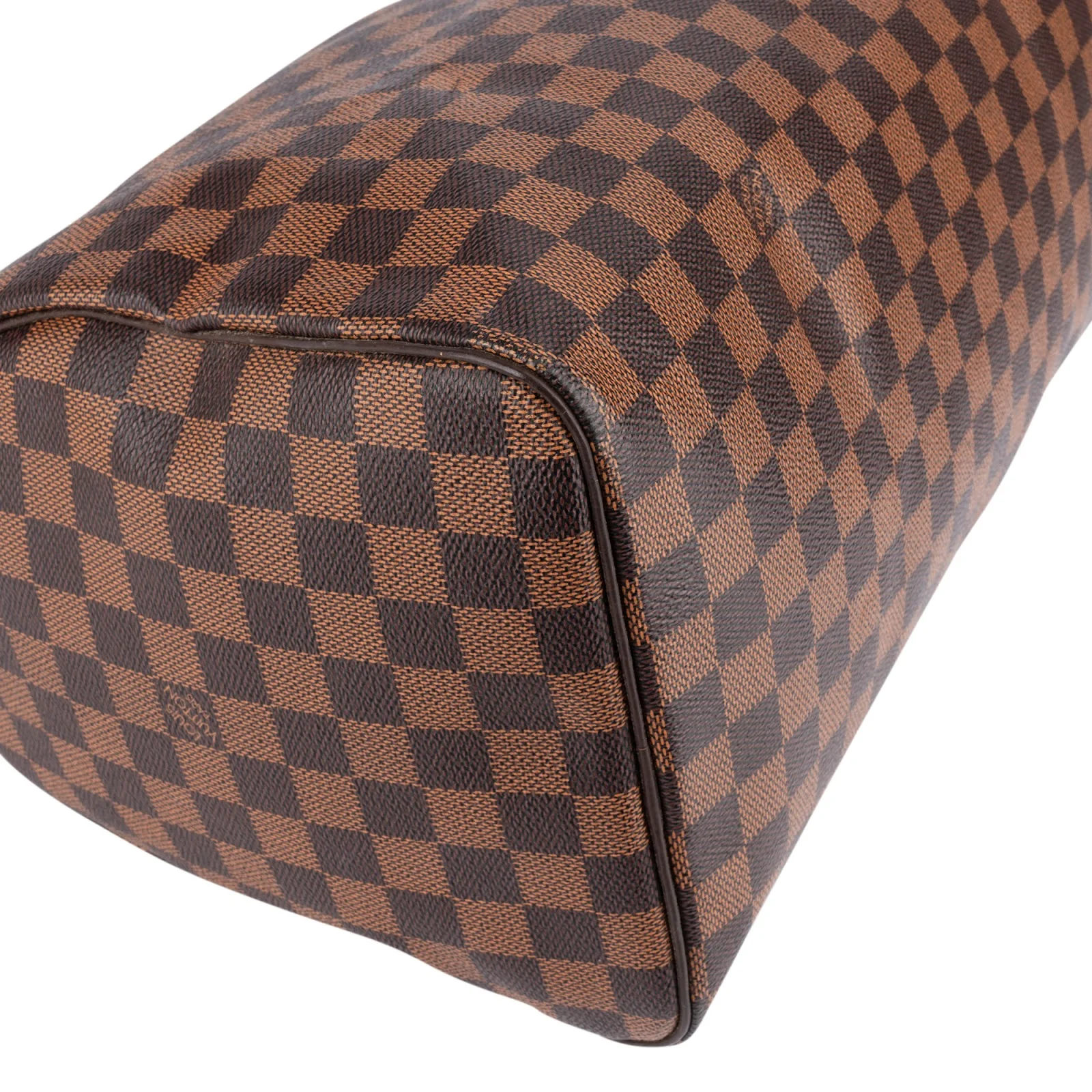 Louis Vuitton Monogram Damier Ebene Speedy 35 Boston Bag