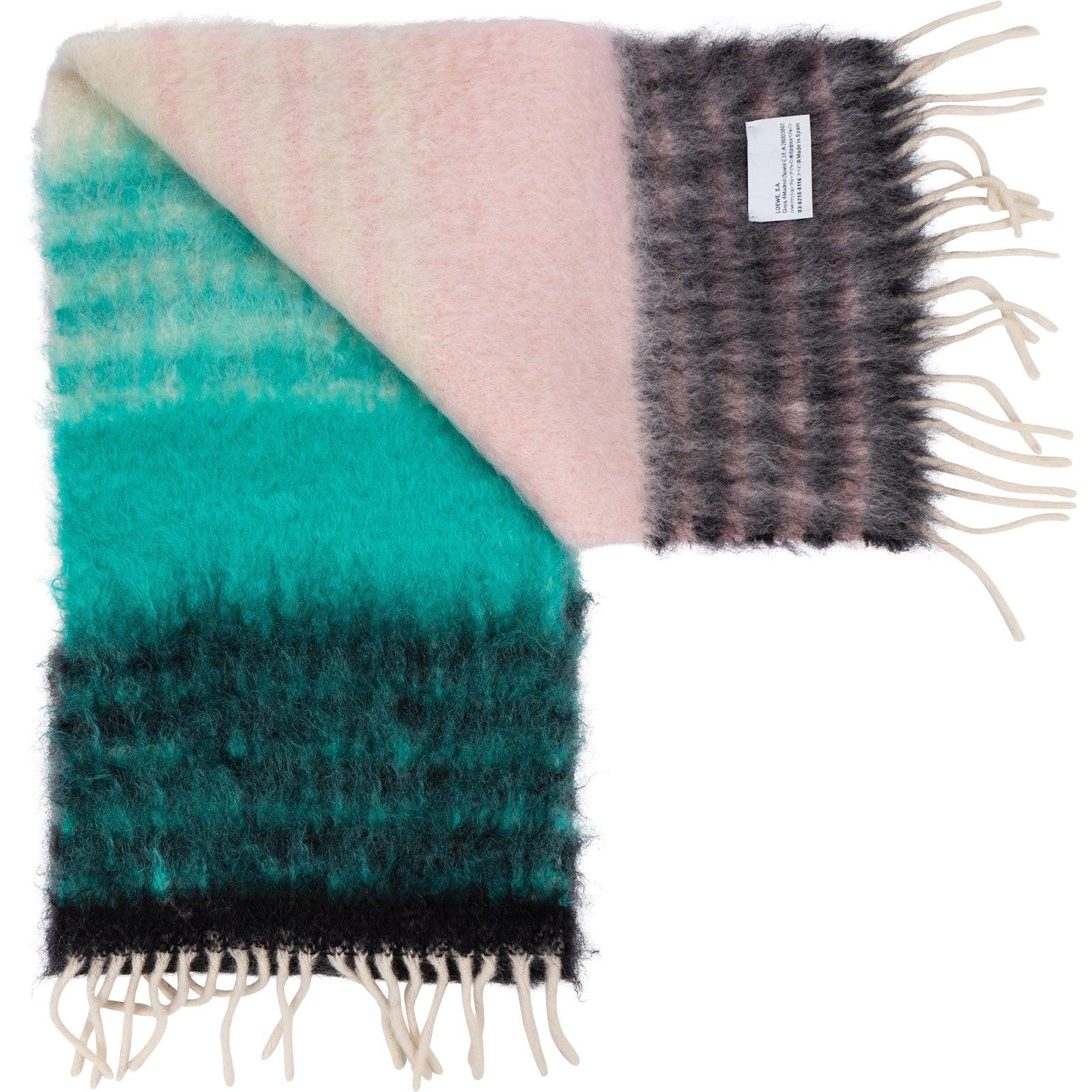 Loewe - Striped Mohair Scarf