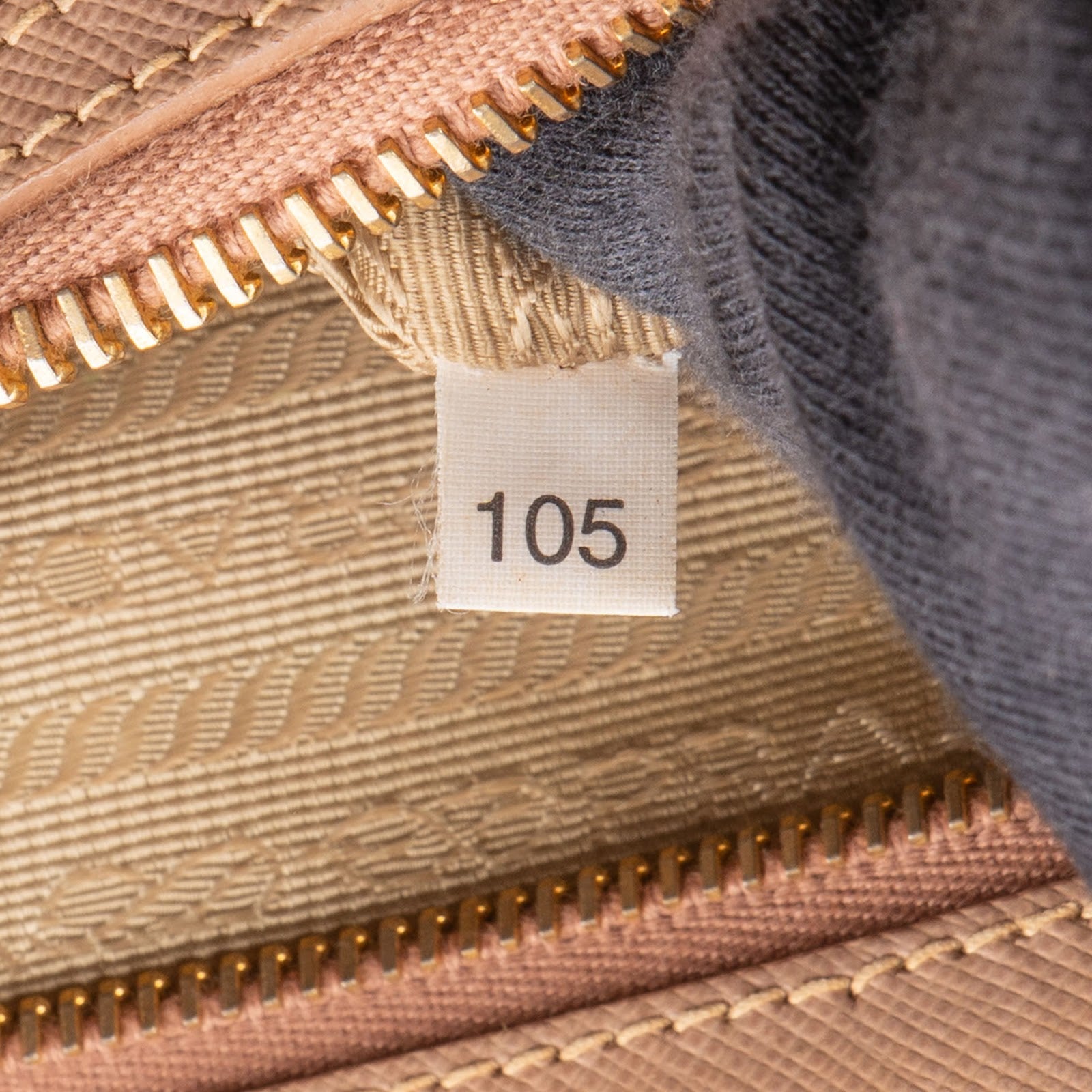 Prada – Galleria beige handtas