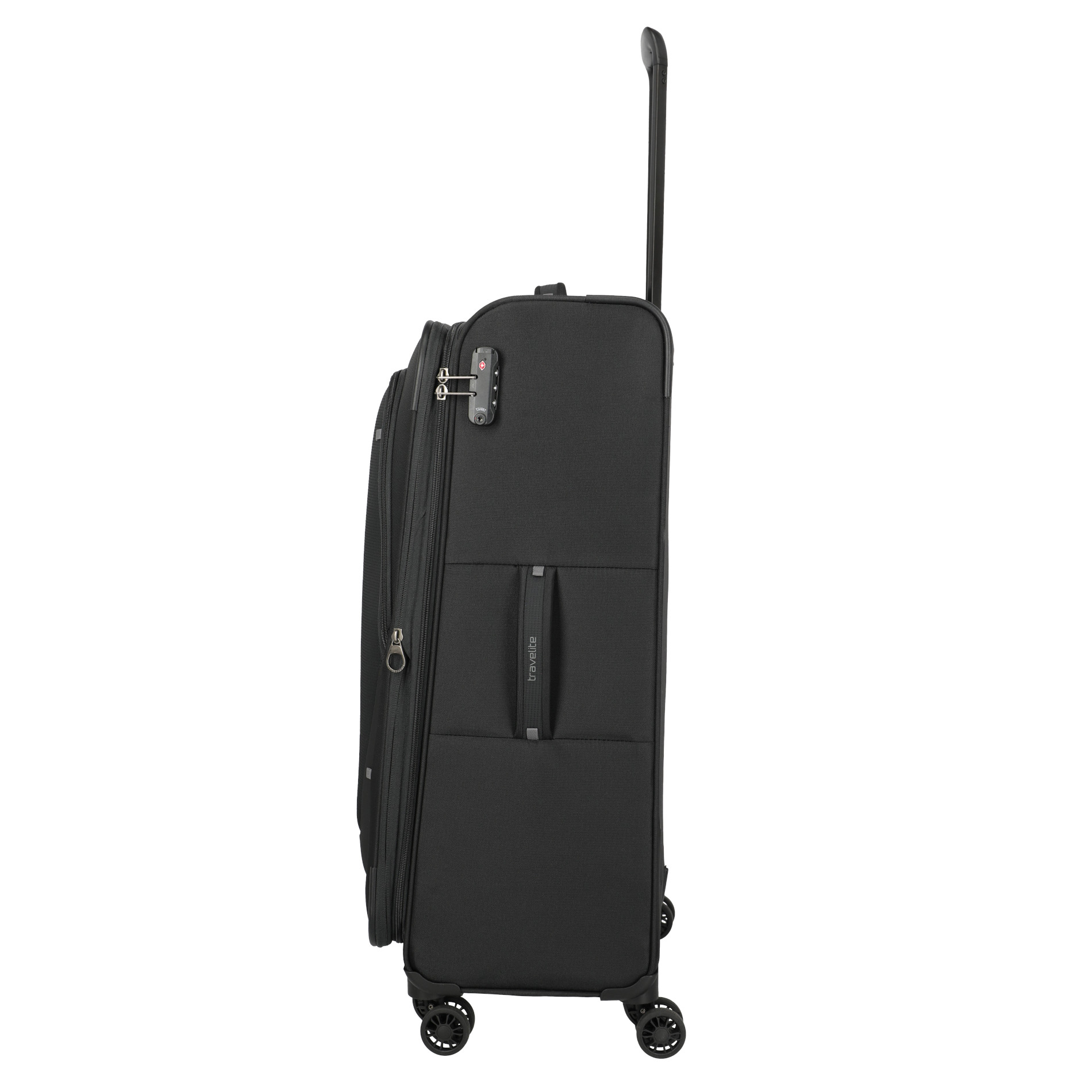 UMBRIA Trolley L (77 cm) erweiterbar - Black