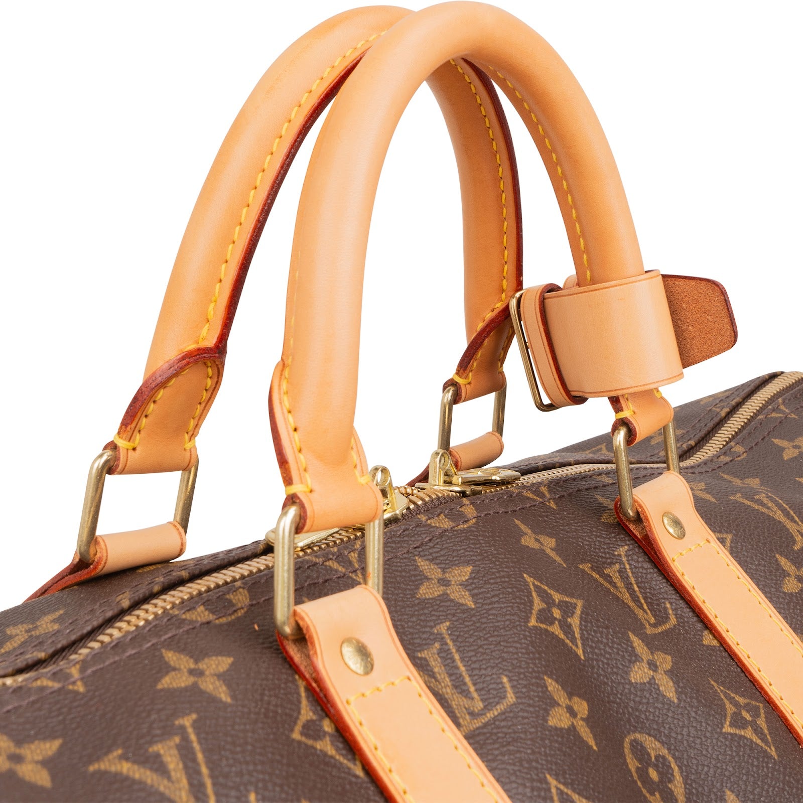 Louis Vuitton Monogram Canvas Keepall 50 Bandoulière Reisetasche