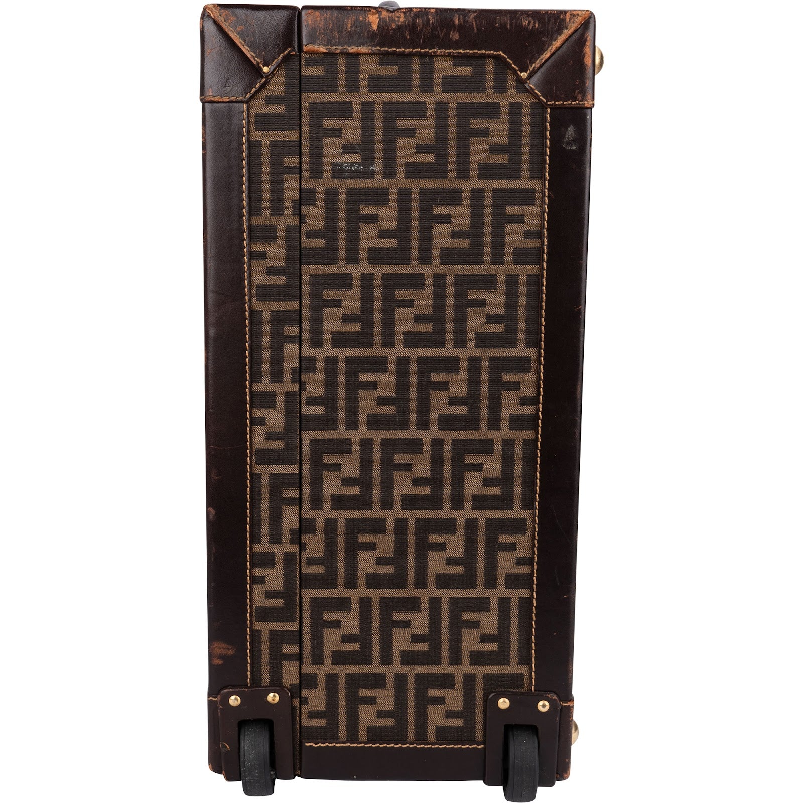 Fendi Monogram Zucca Canvas Vintage Koffer