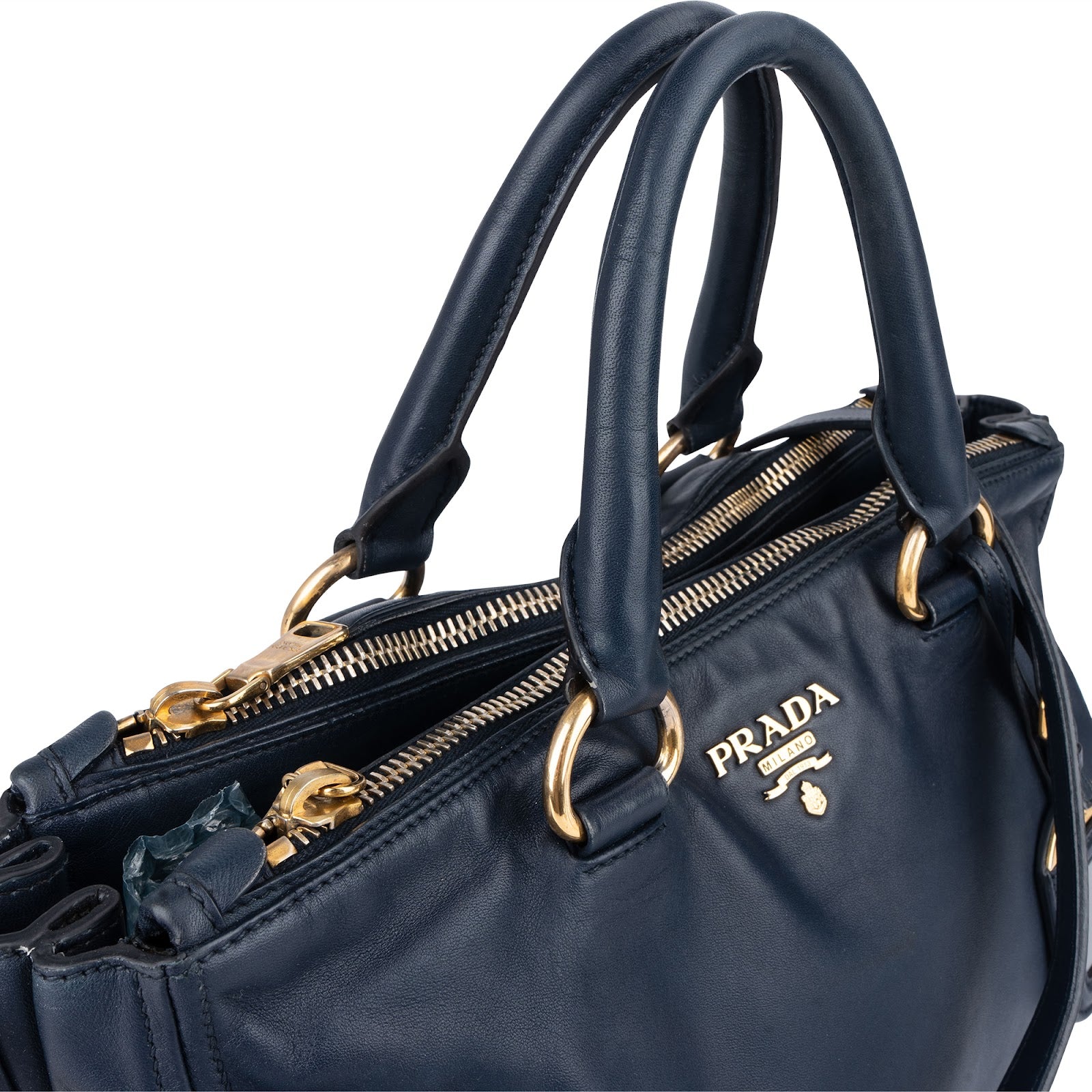 Prada Vitello Daino Soft Leather Handbag