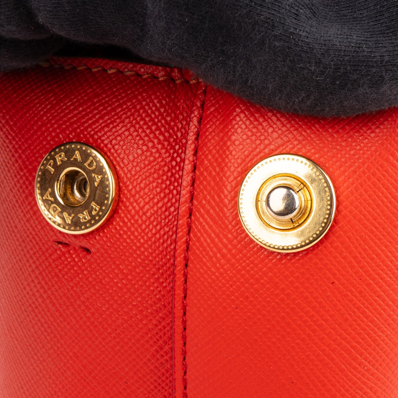 Prada Saffiano Leather Small Galleria Handbag