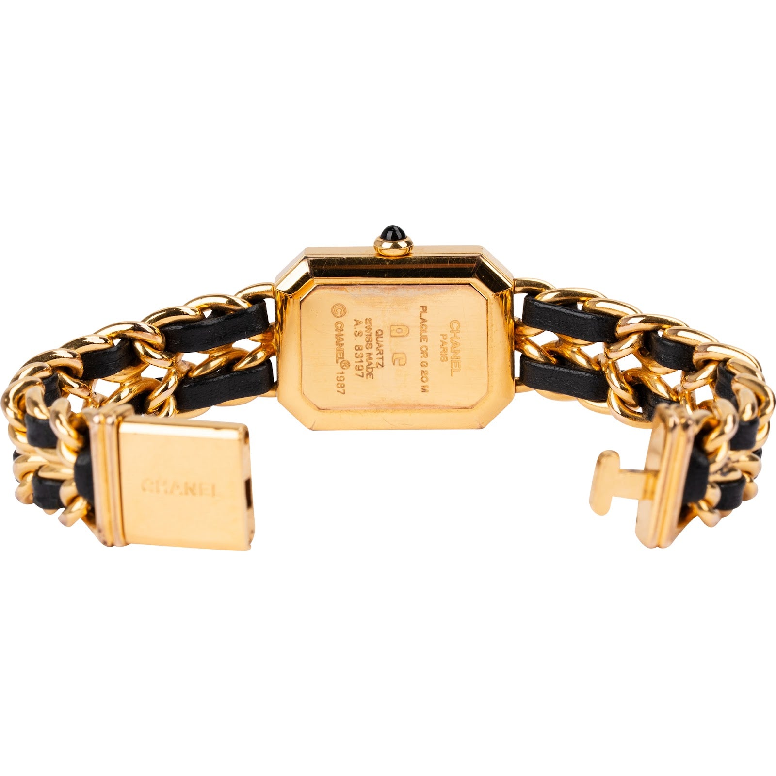 Orologio da donna Chanel Gold Tone Premiere H0001 (M)