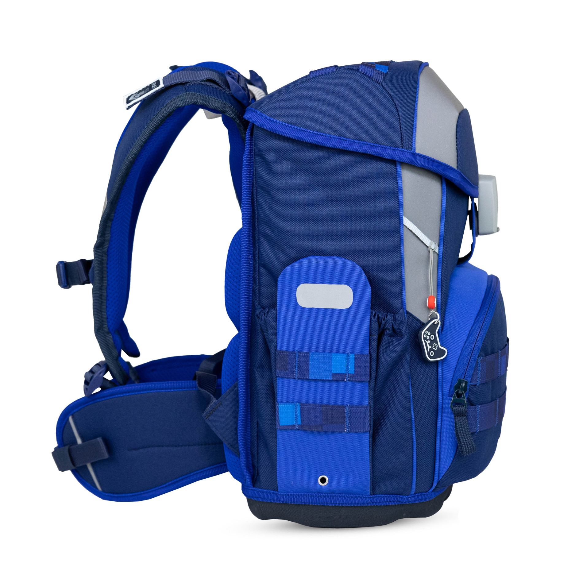 Belmil Maxi Plus Premium Schulranzen Set 5-teilig "Pixel Storm"