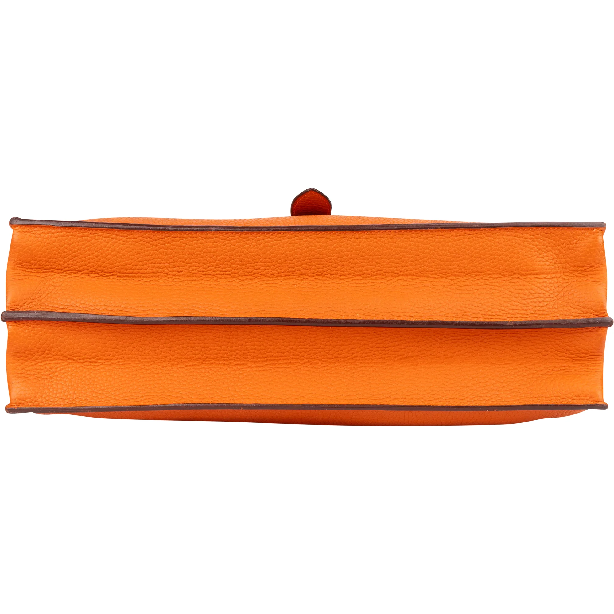 Hermès Orange Togo Leather Sac à Dépêches Business Bag