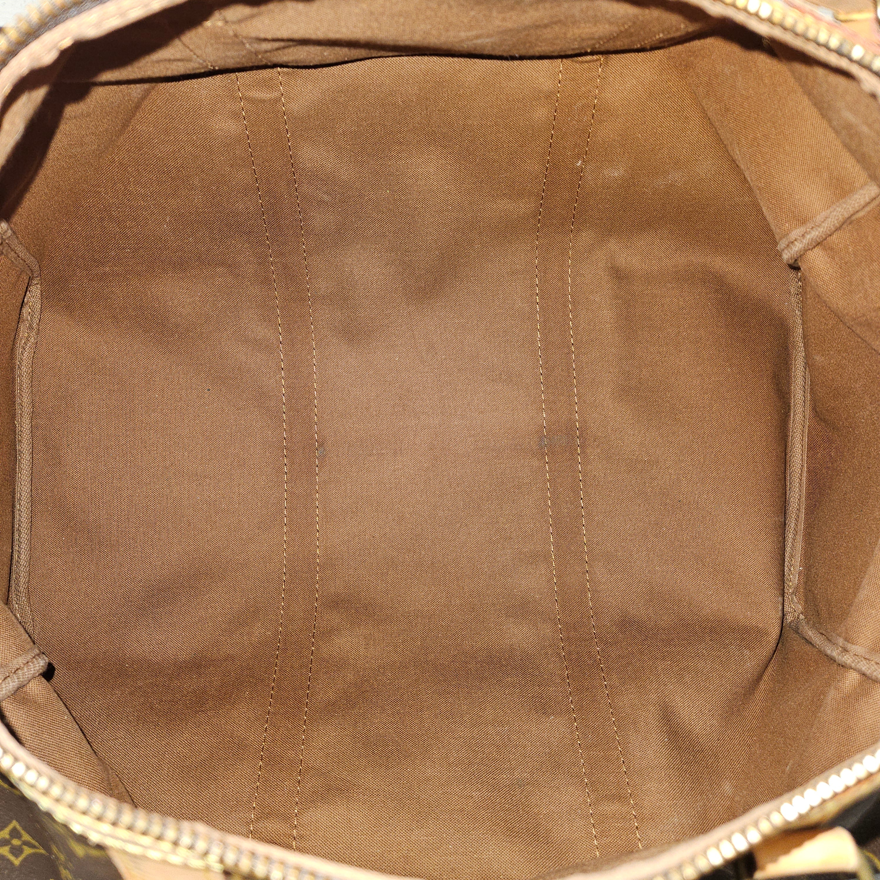 Louis Vuitton Monogram Canvas Sac Souple 45 Reisetasche