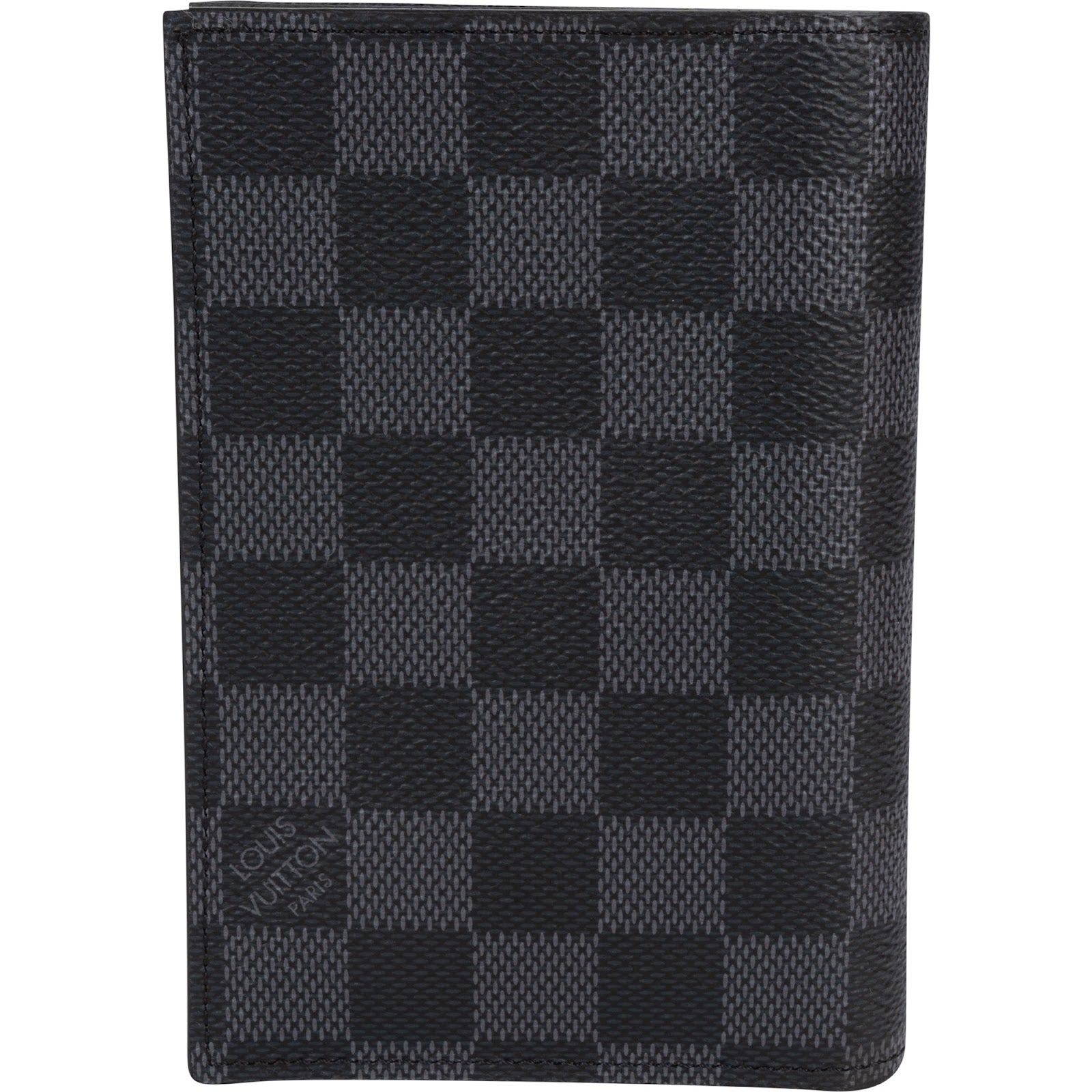 Louis Vuitton Monogram Damier Graphite Canvas Card Holder Passport Cover