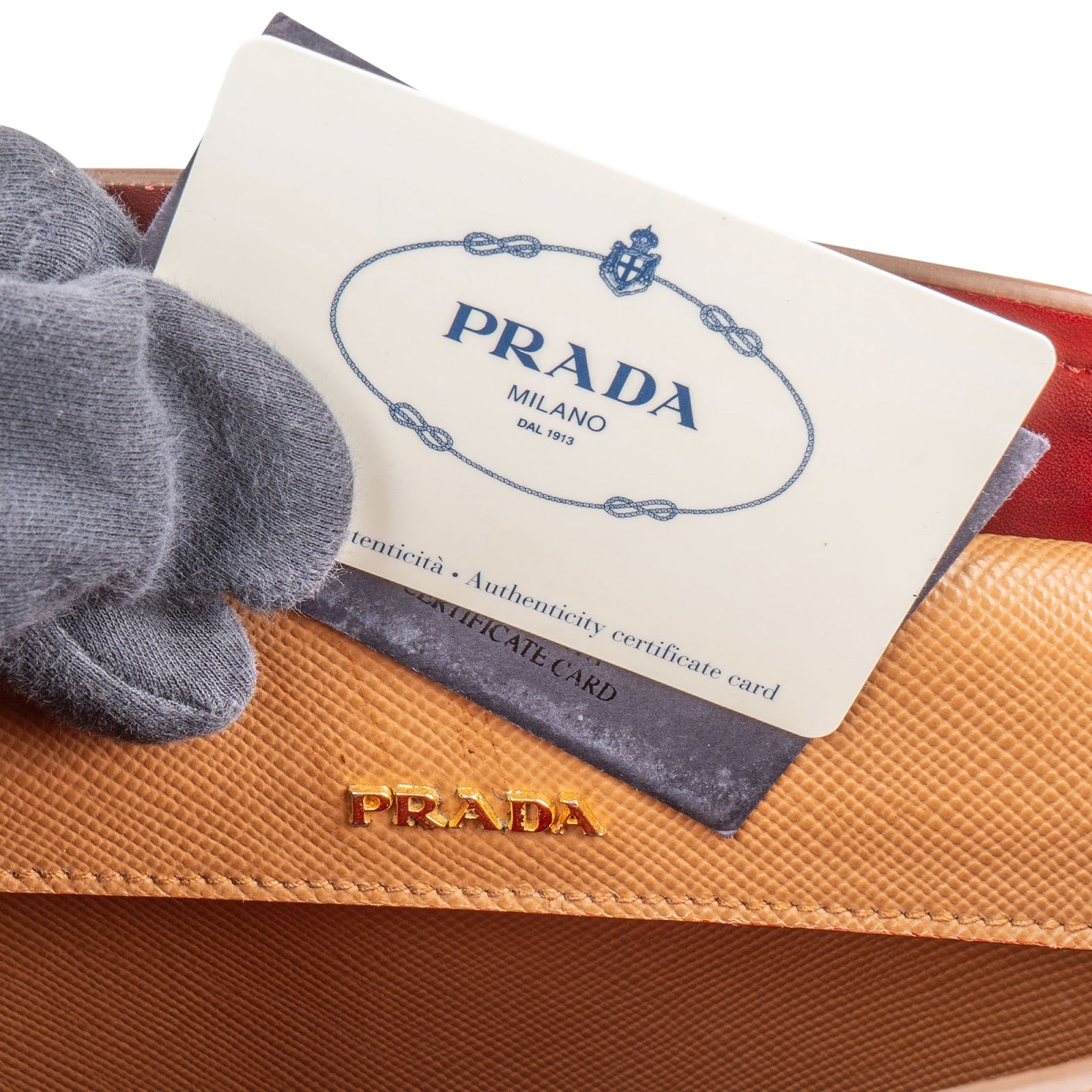 Prada – Saffiano Cuir Double Tote Handtasche