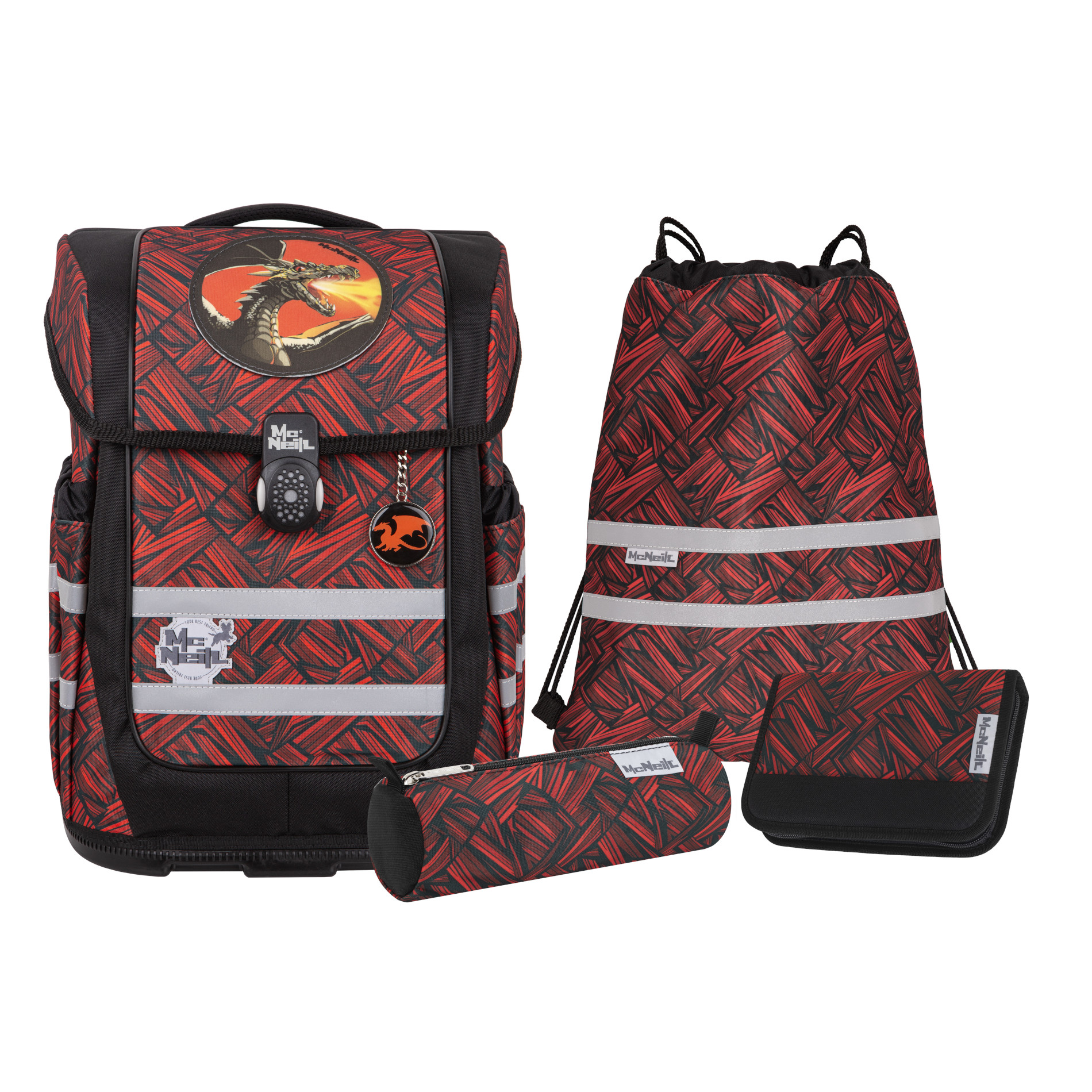 Schulranzenset Ergo COMPACTO 5tlg. - Zack