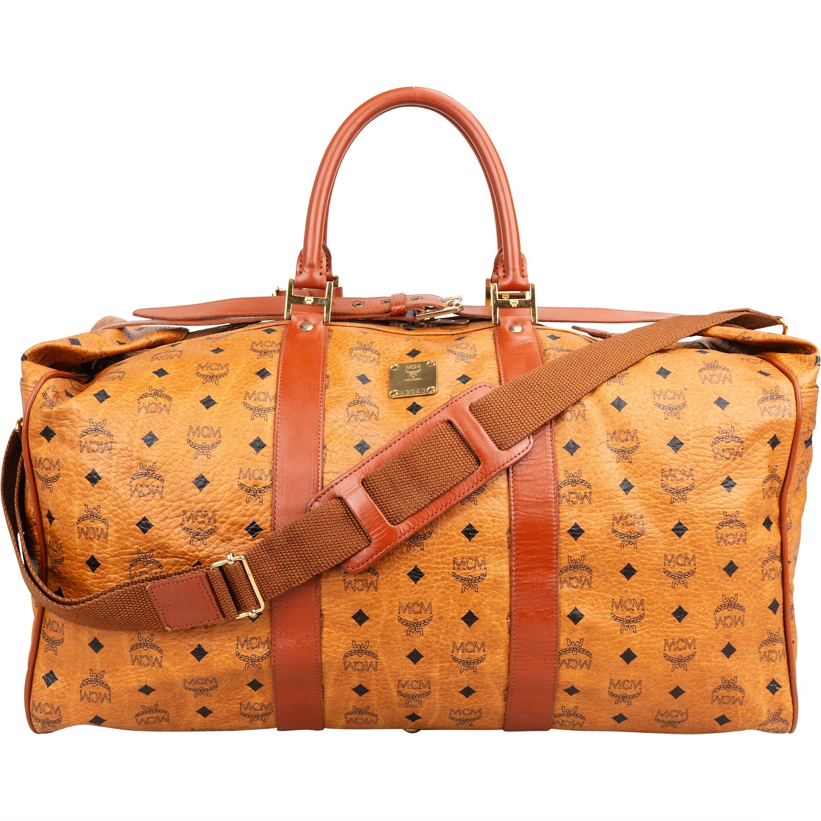 MCM Monogram Visetos Weekender 55
