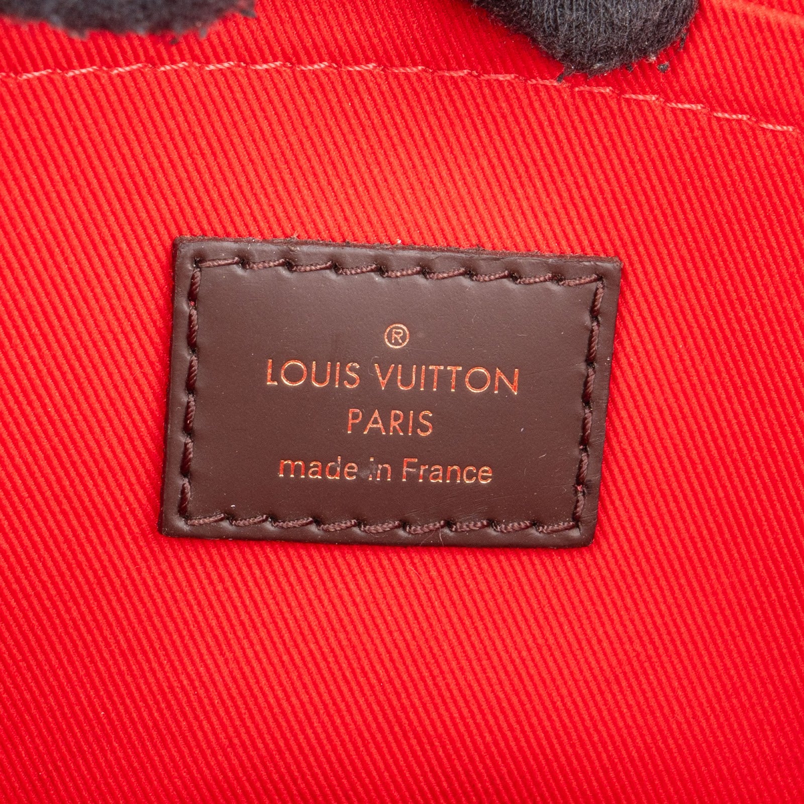 Louis Vuitton Monogram Damier Ebene Croisette Handbag