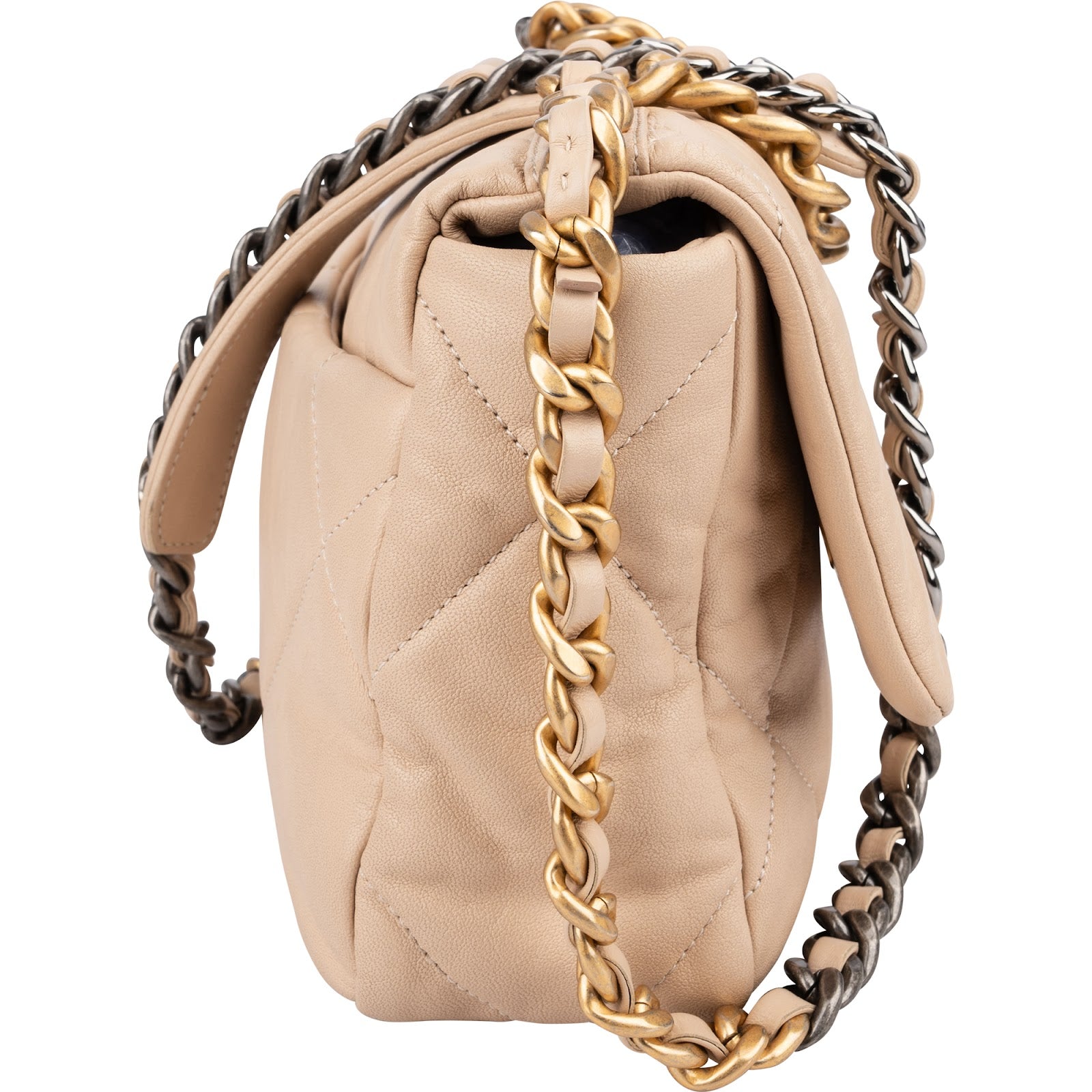 Chanel 19 Quilted Lambskin Single-Flap Crossbody Bag