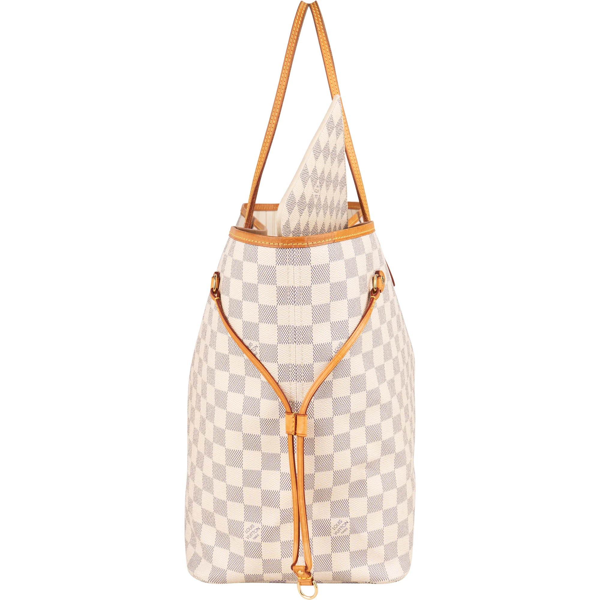 Louis Vuitton Damier Azur Monogram Neverfull GM Shopper
